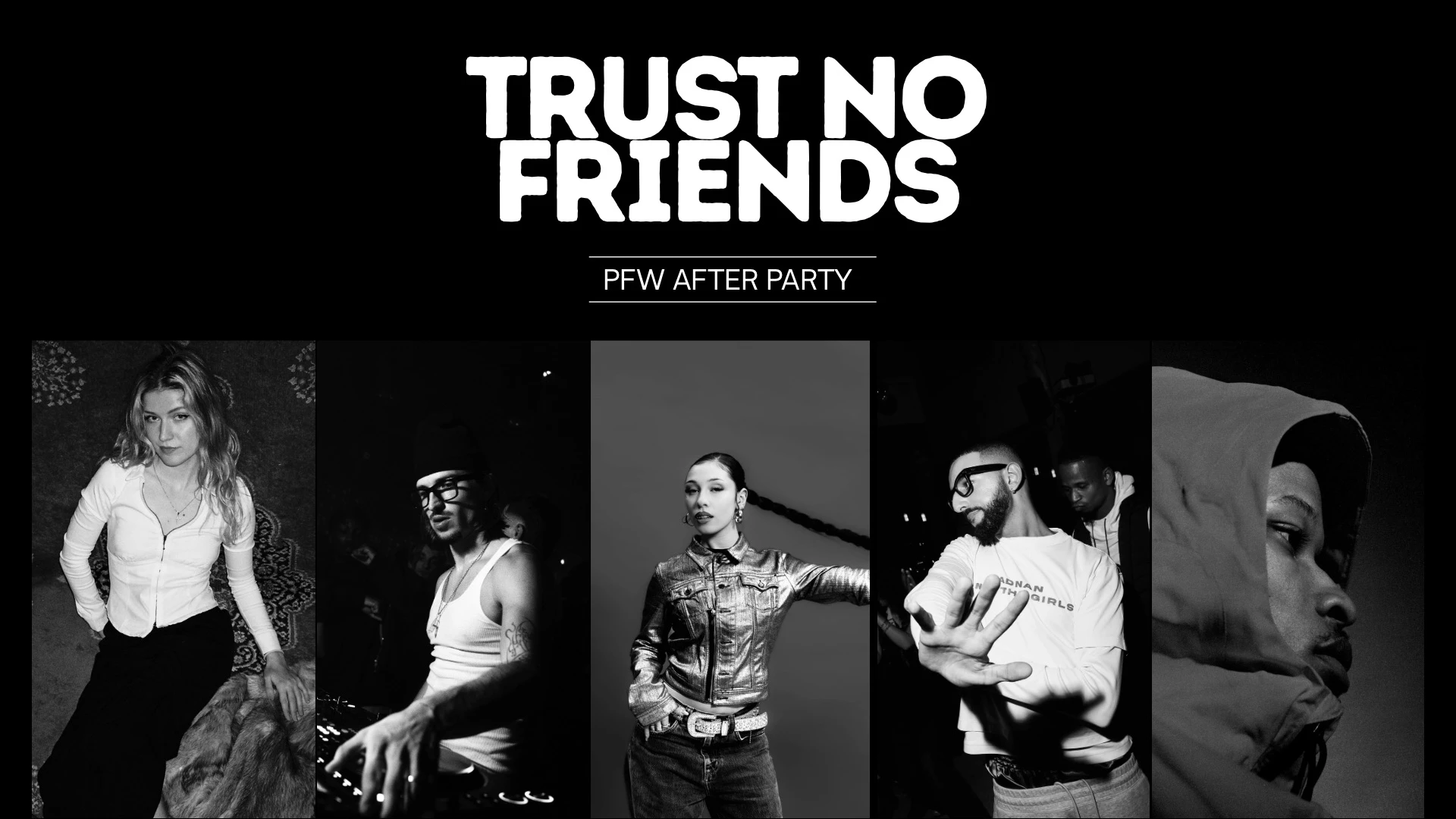 Pfw After Party - Tnf Cover
