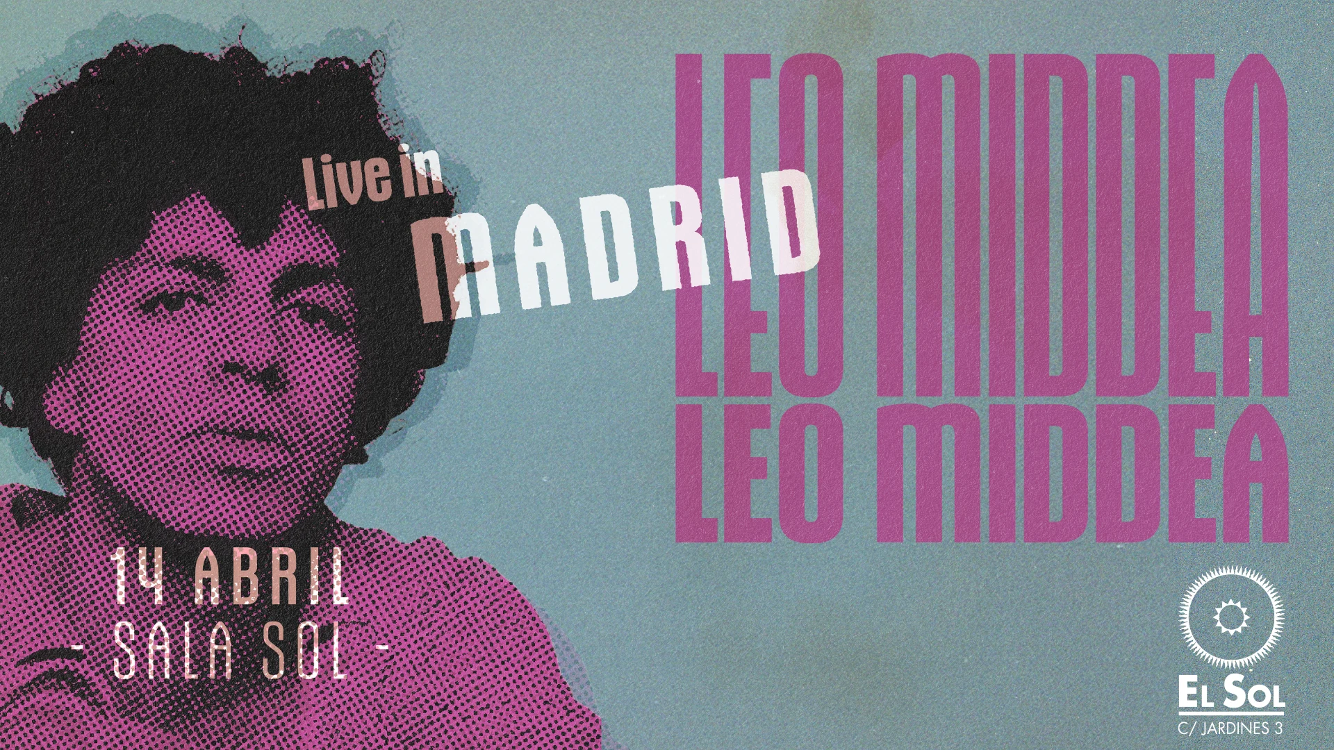 Leo Middea Live - Sala Sol - Madrid Cover