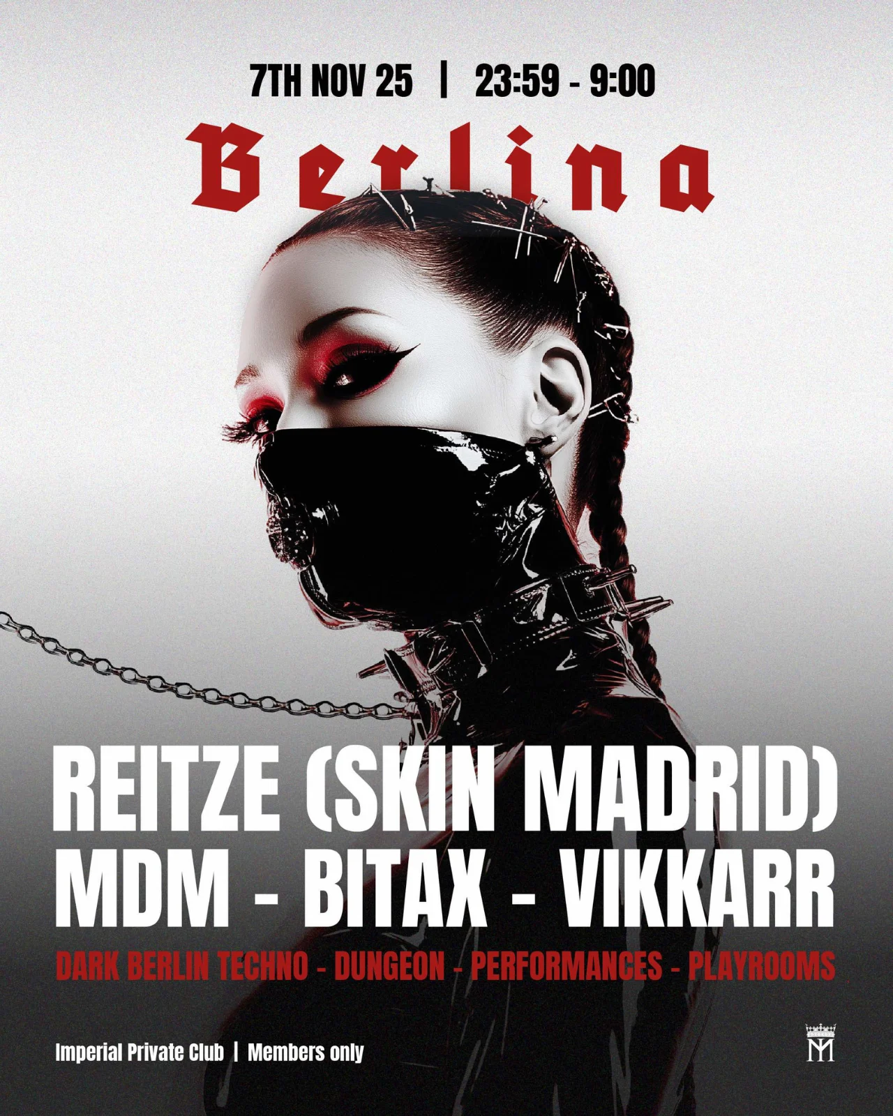 Berlina - We Are Kinky Barcelona Cover