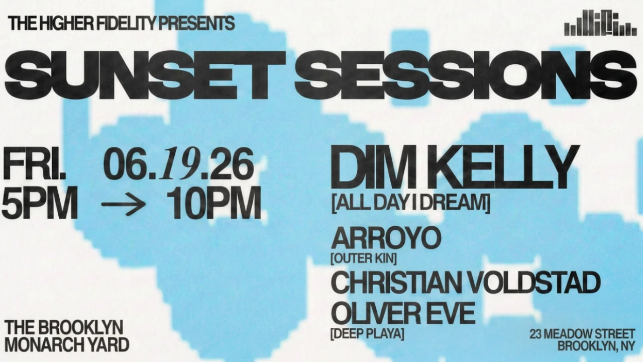 The Hifi Presents Sunset Sessions: Dim Kelly Cover