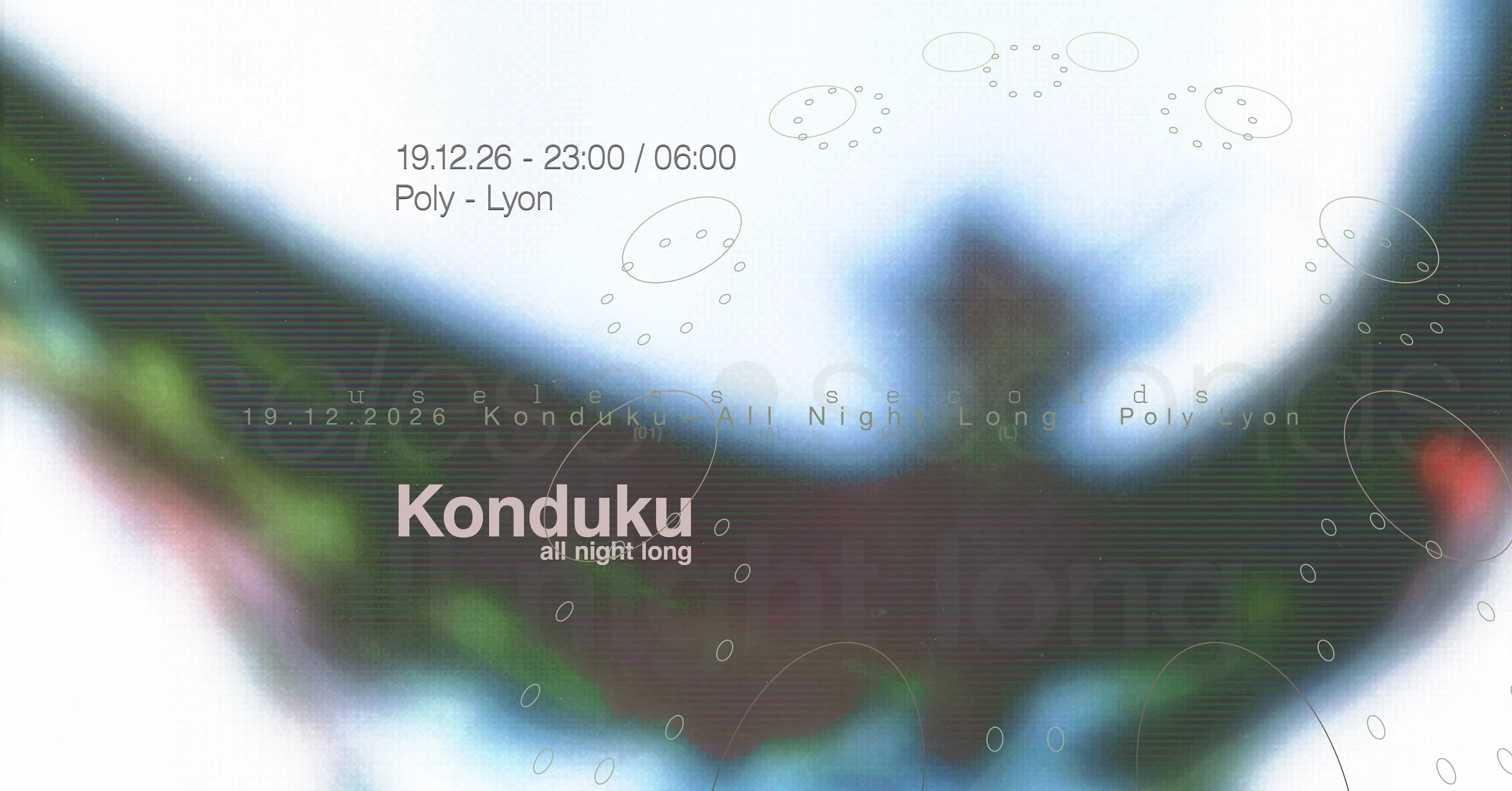 Useless Seconds : Konduku All Night Long At Poly Cover