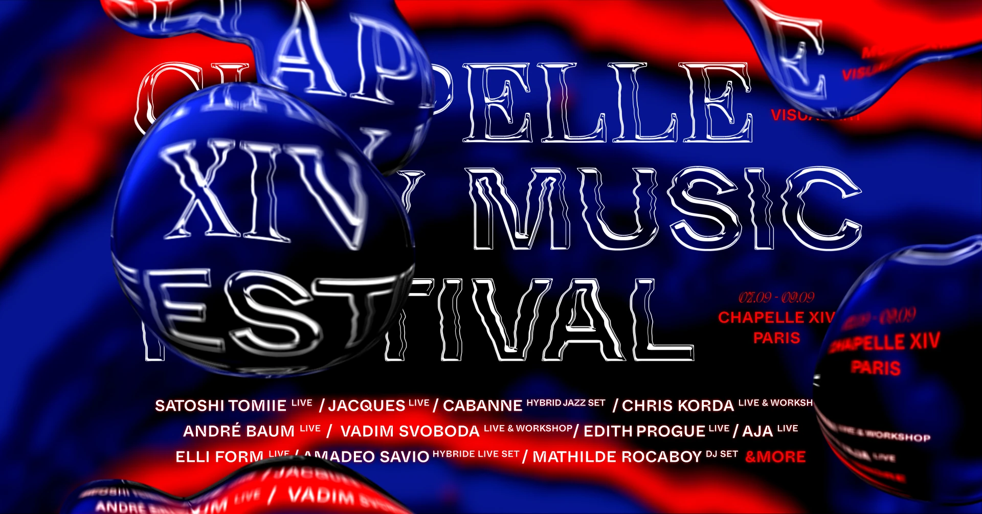 Chapelle XIV Music Festival 2023 Cover
