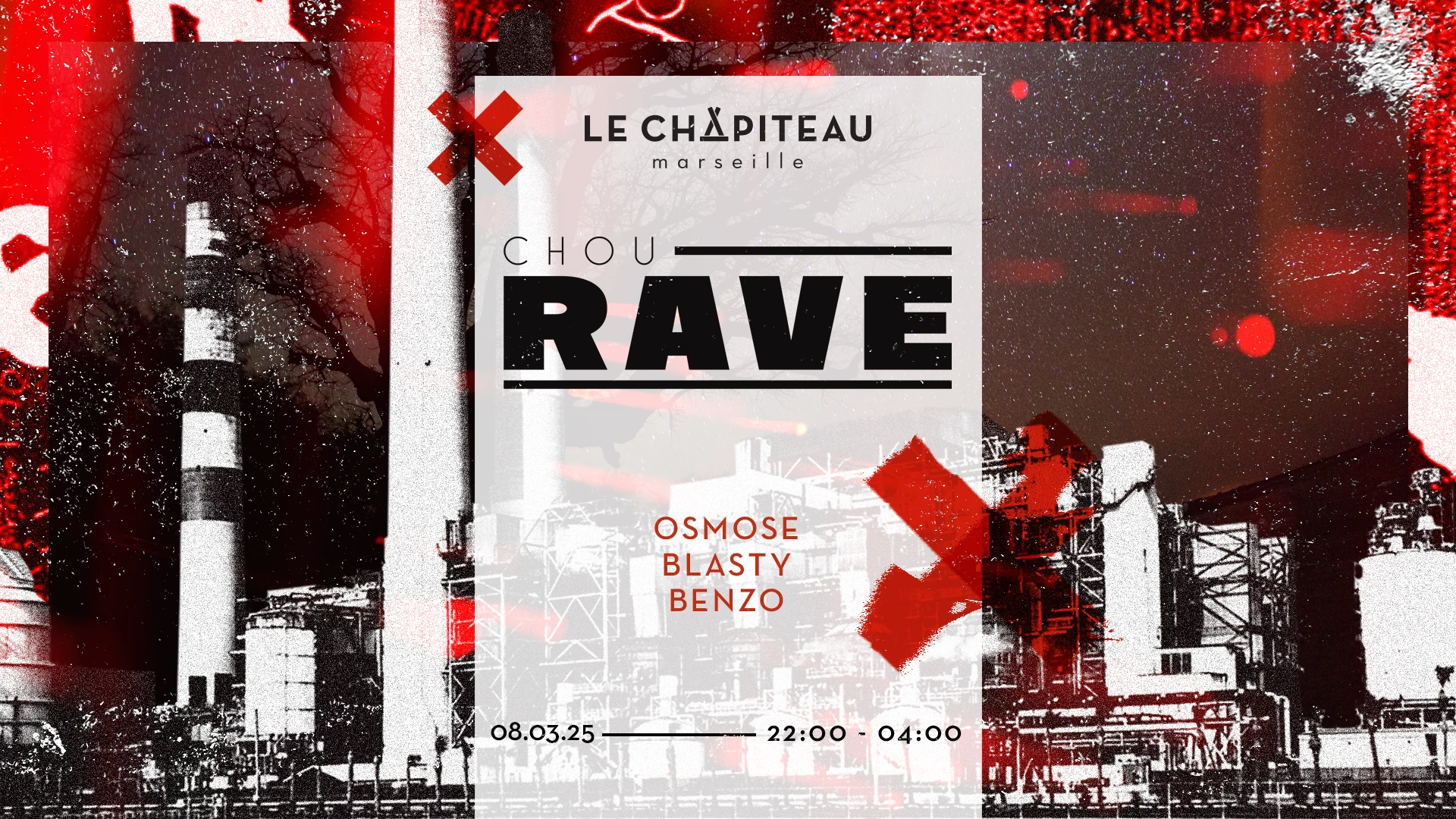 Chourave W/ Osmose, Blasty & Benzø Cover