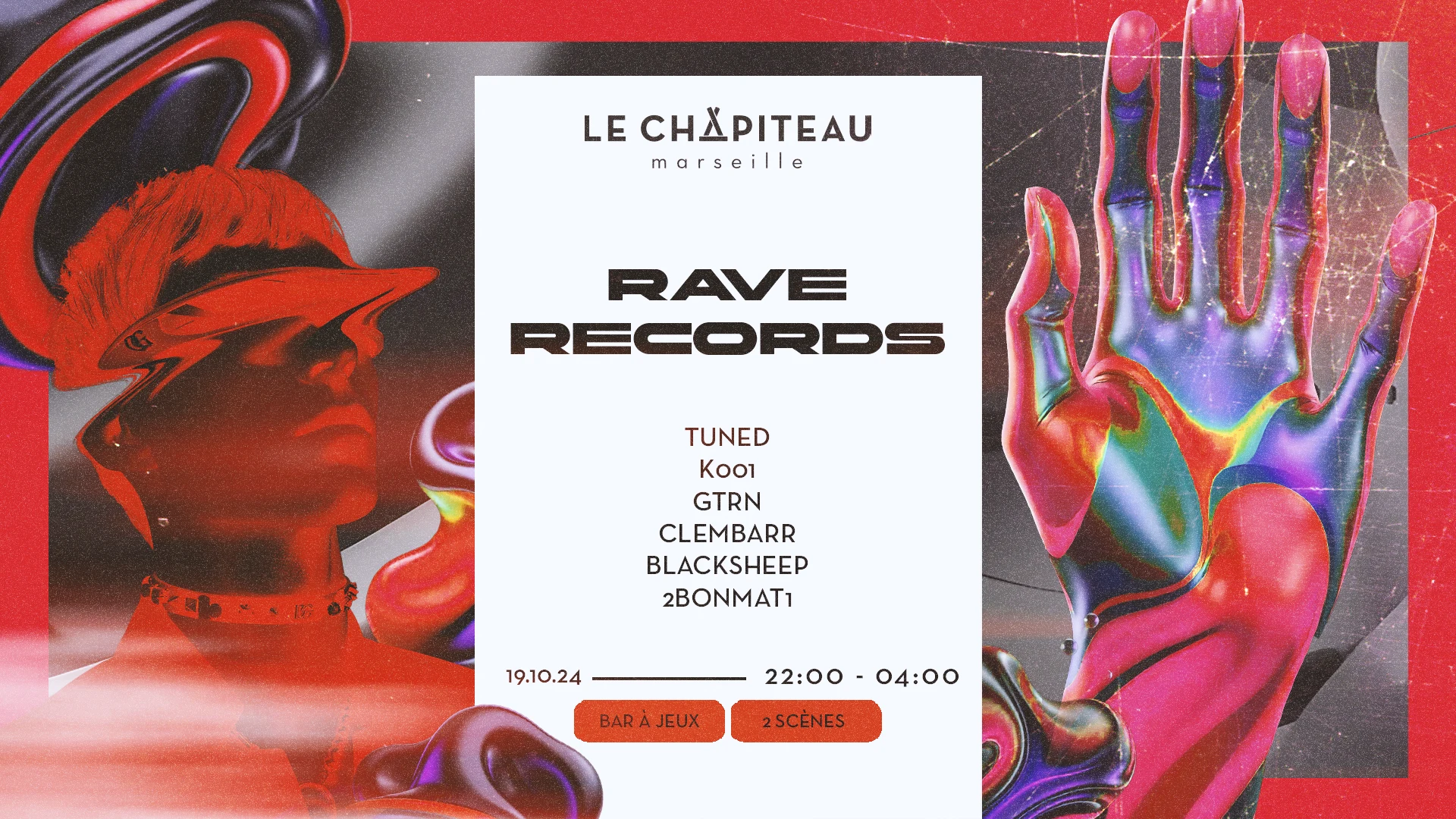 Rave Record W/ Tuned,K001,Gtrn,2bonmat1,Blacksheep,Clembarr Cover