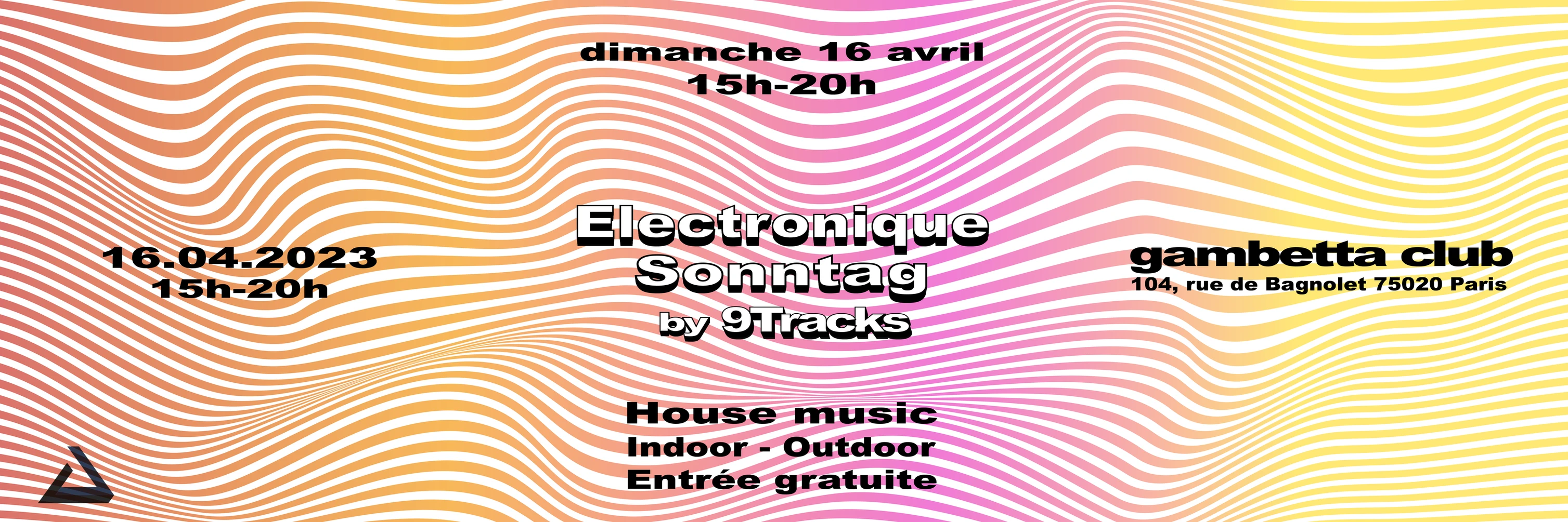 Electronique Sonntag By 9tracks - House Music Cover