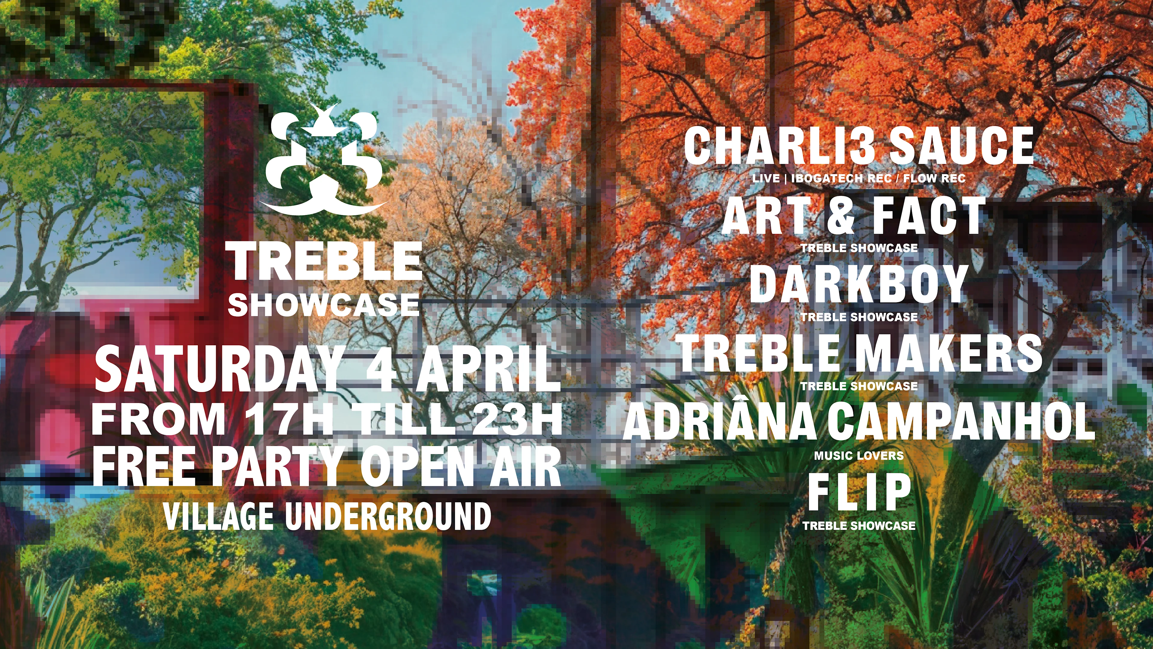 Treble Showcase: Free Party Open Air Cover