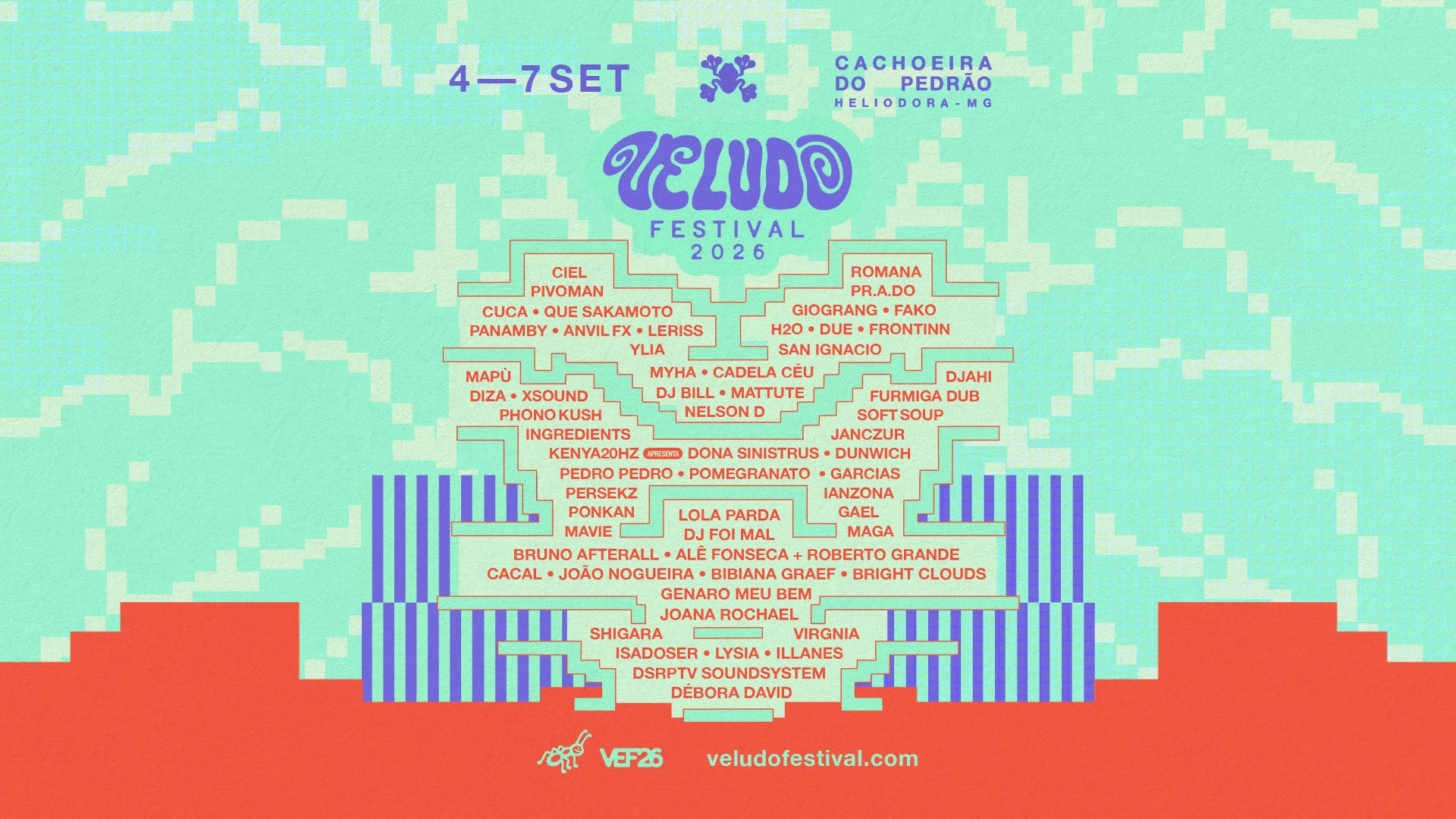 Veludo Festival 2026 Cover