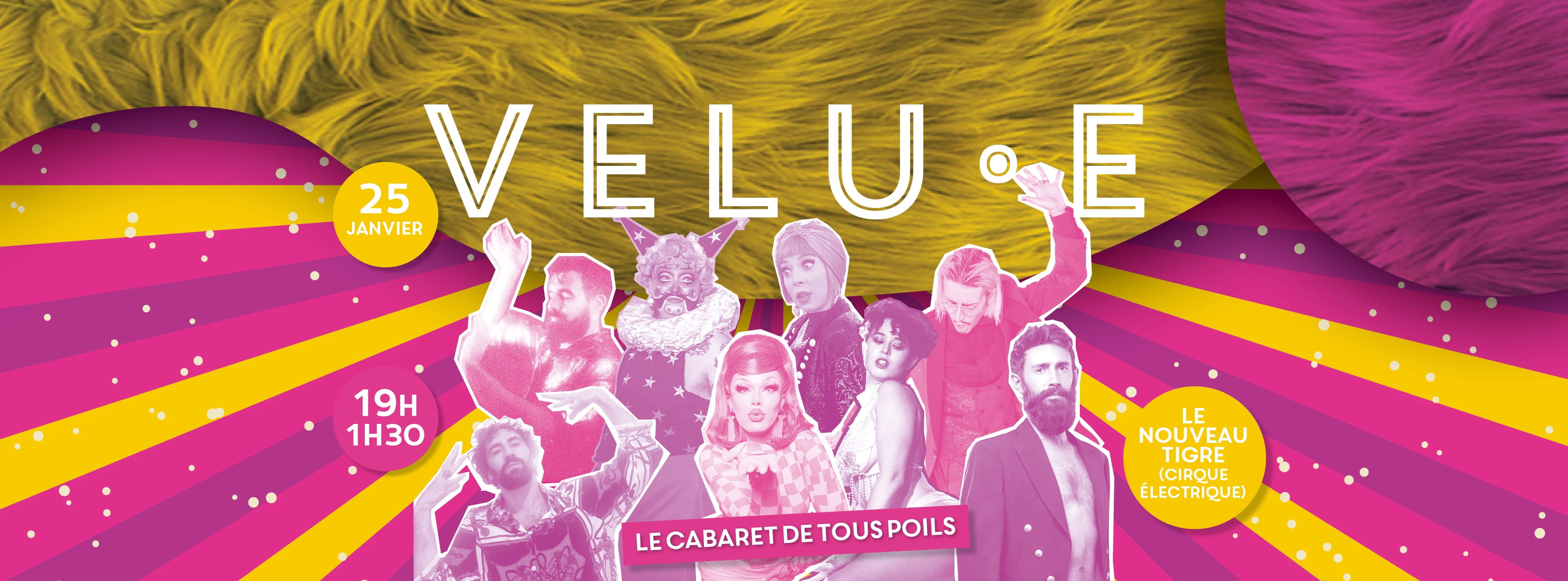 Velu.E - Retour Au Cirque Électrique Cover