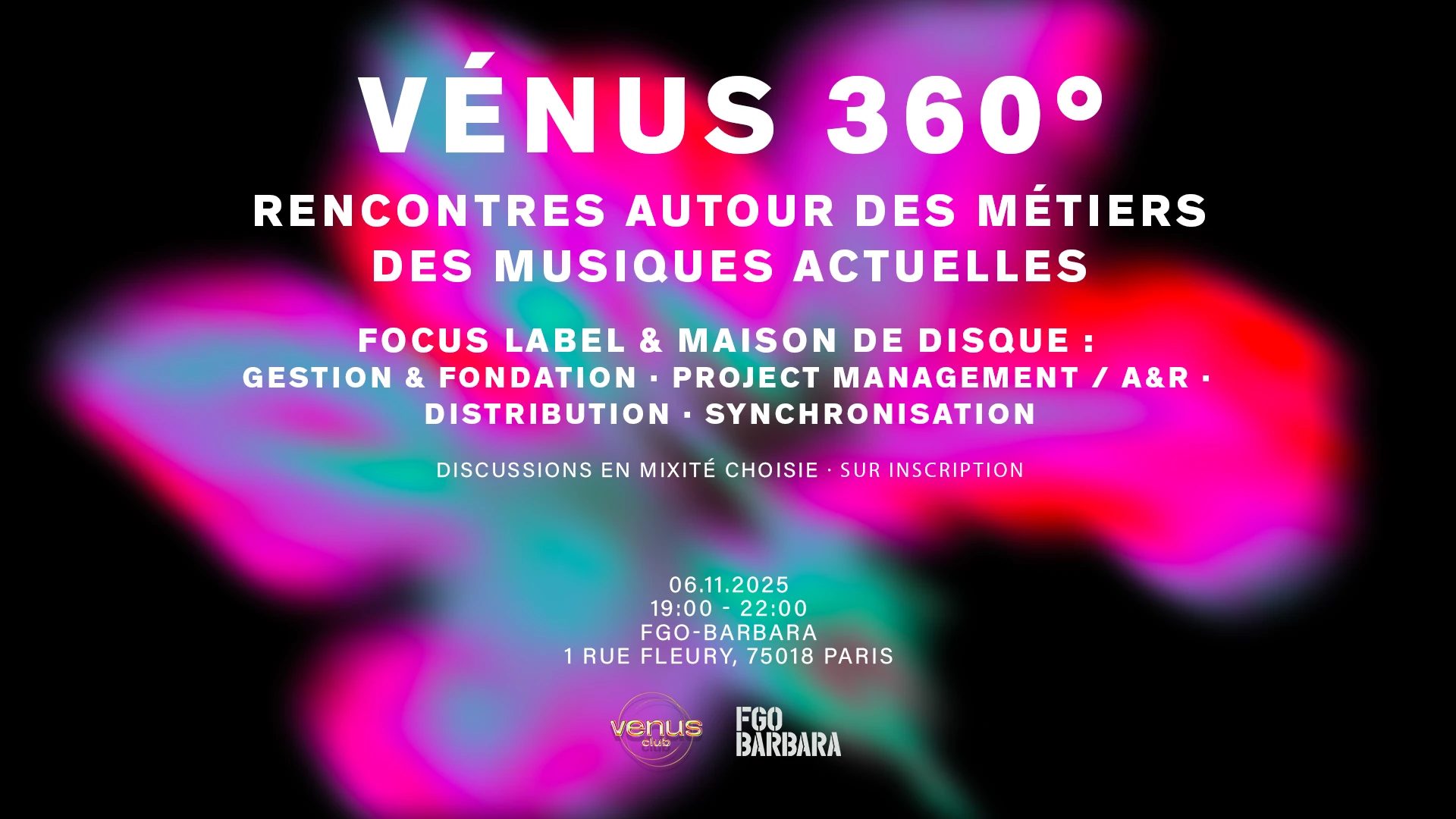 Vénus 360° : Focus Label & Maison De Disque Cover