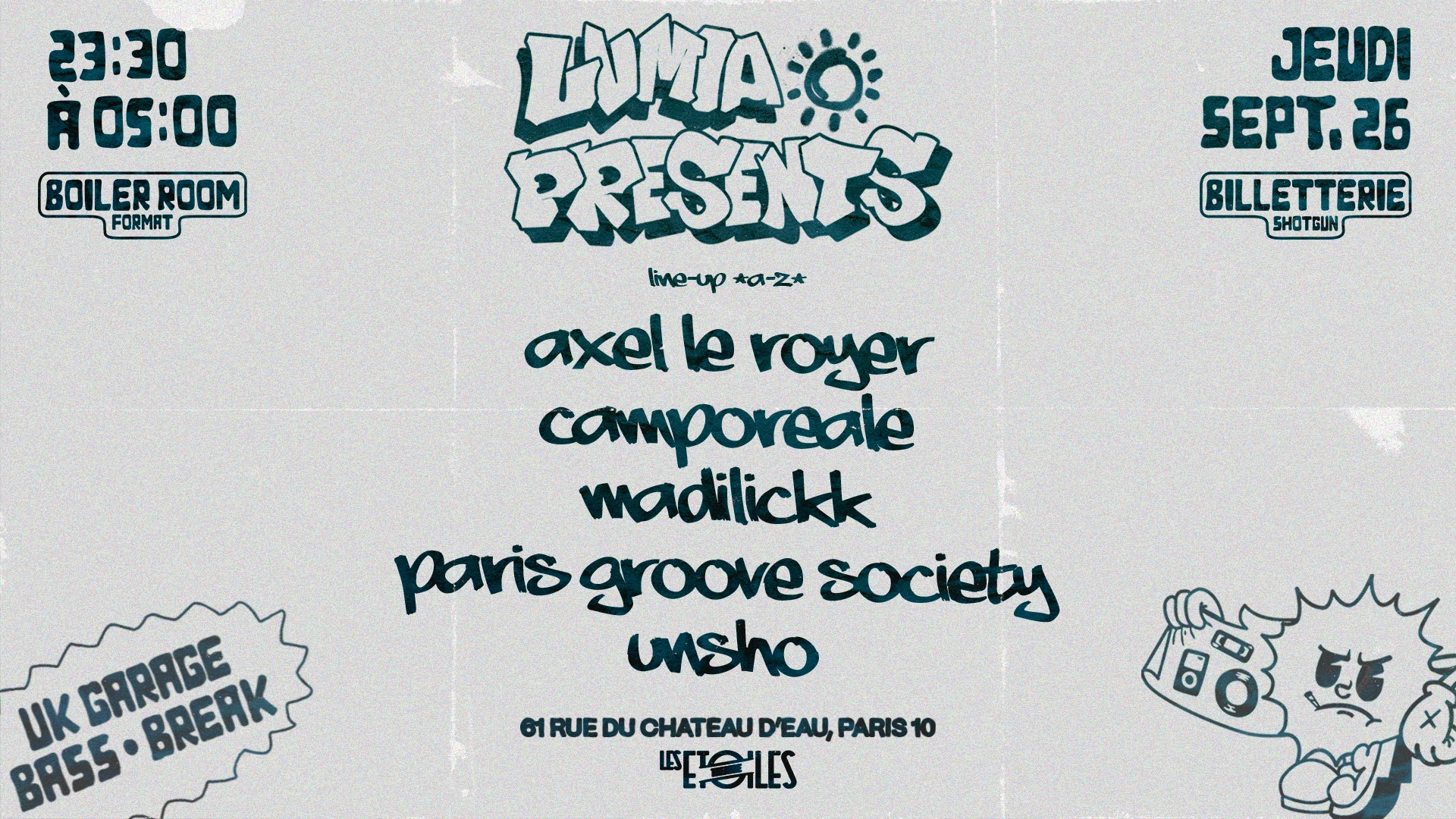 Lumia Presents #1 - Uk Garage / Bass / Break Cover