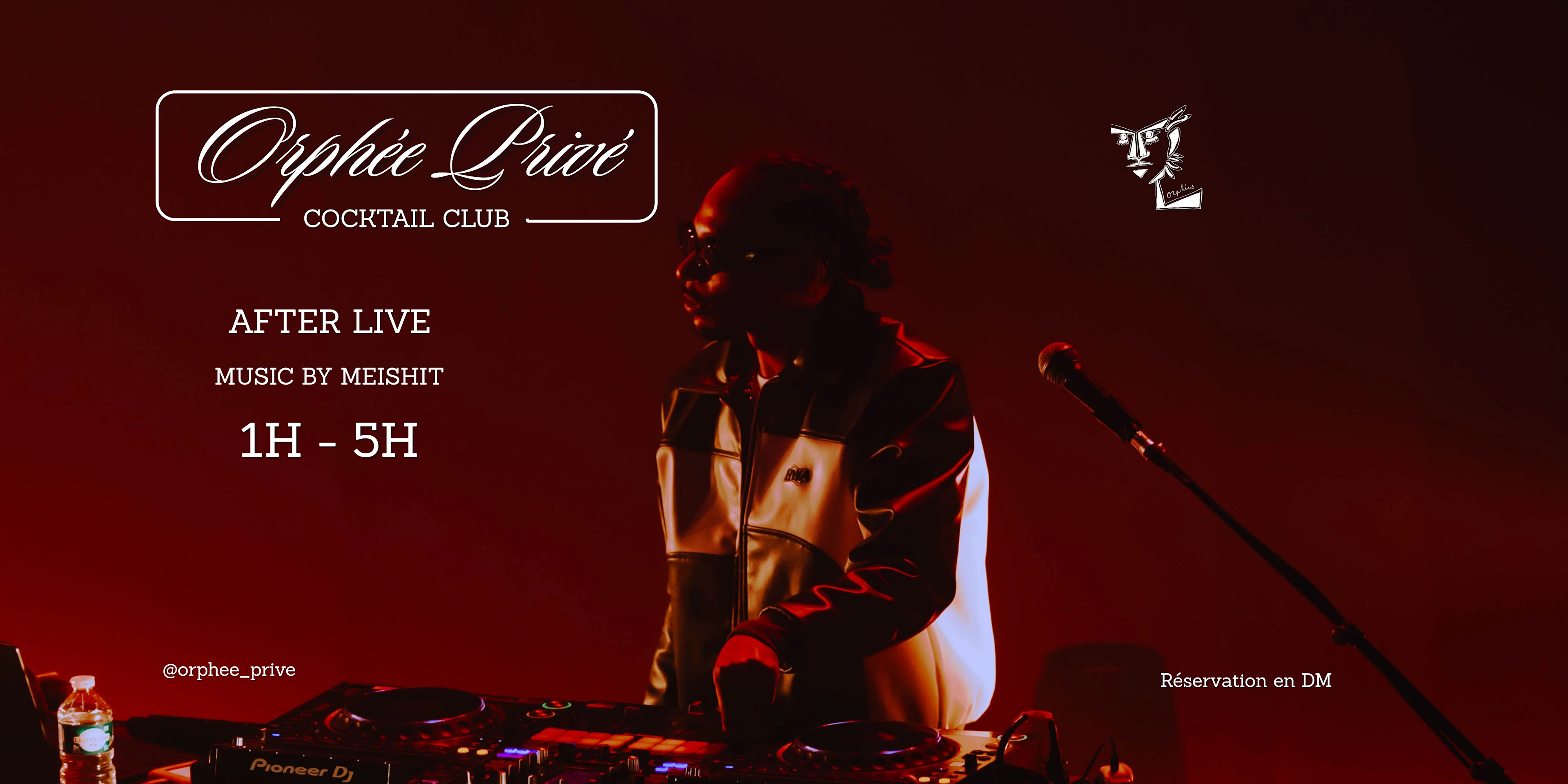 Dj Set - L'orphée Privé Cover