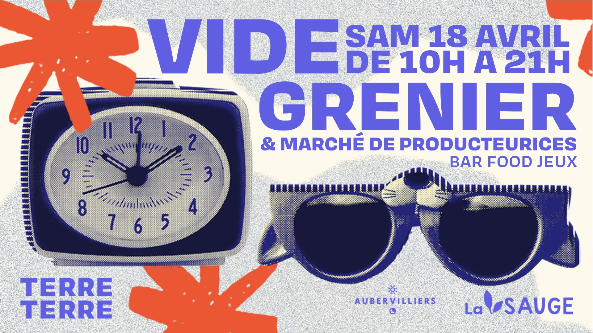 Vide Grenier De Printemps À Terre Terre Cover