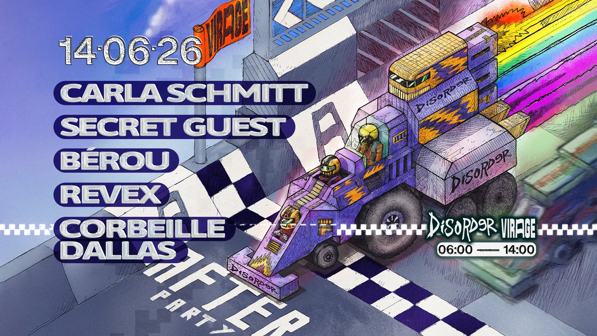 Virage After X Disorder : Carla Schmitt, Bérou, Revex & More Cover