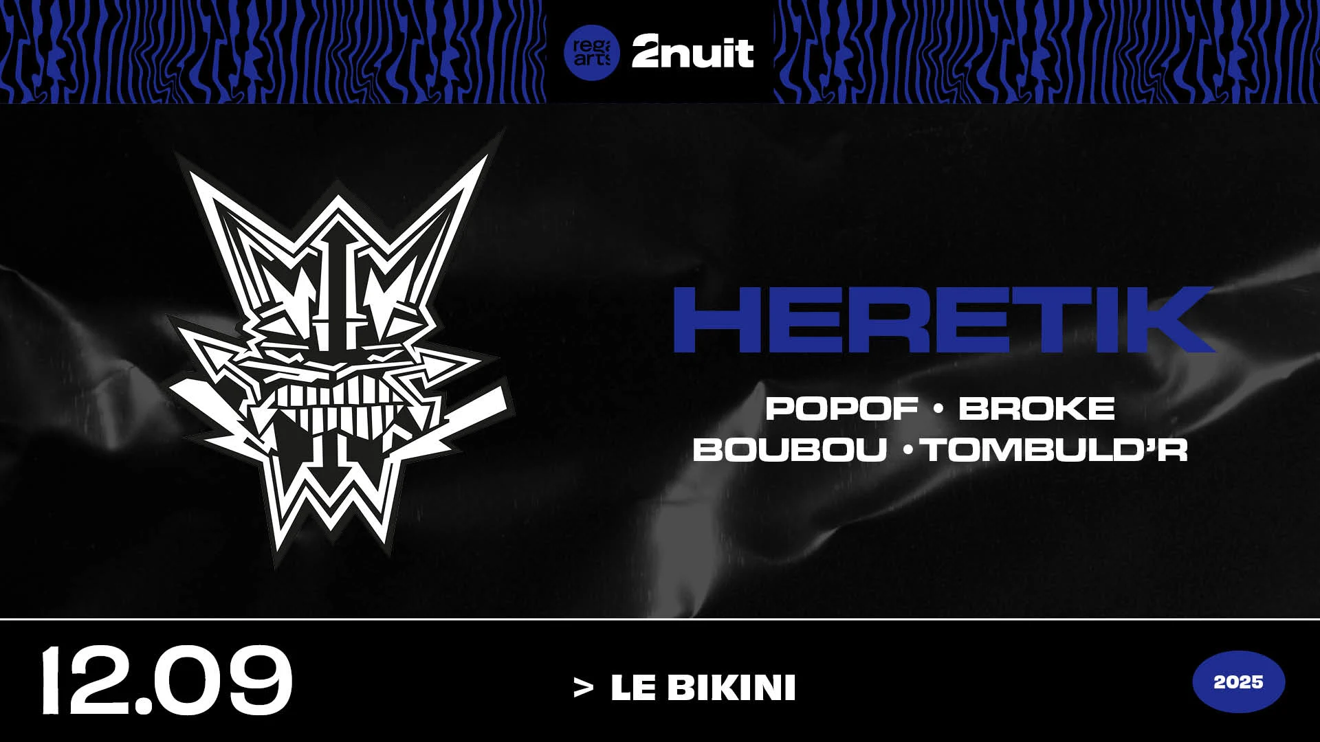 2nuit Invite Heretik Cover