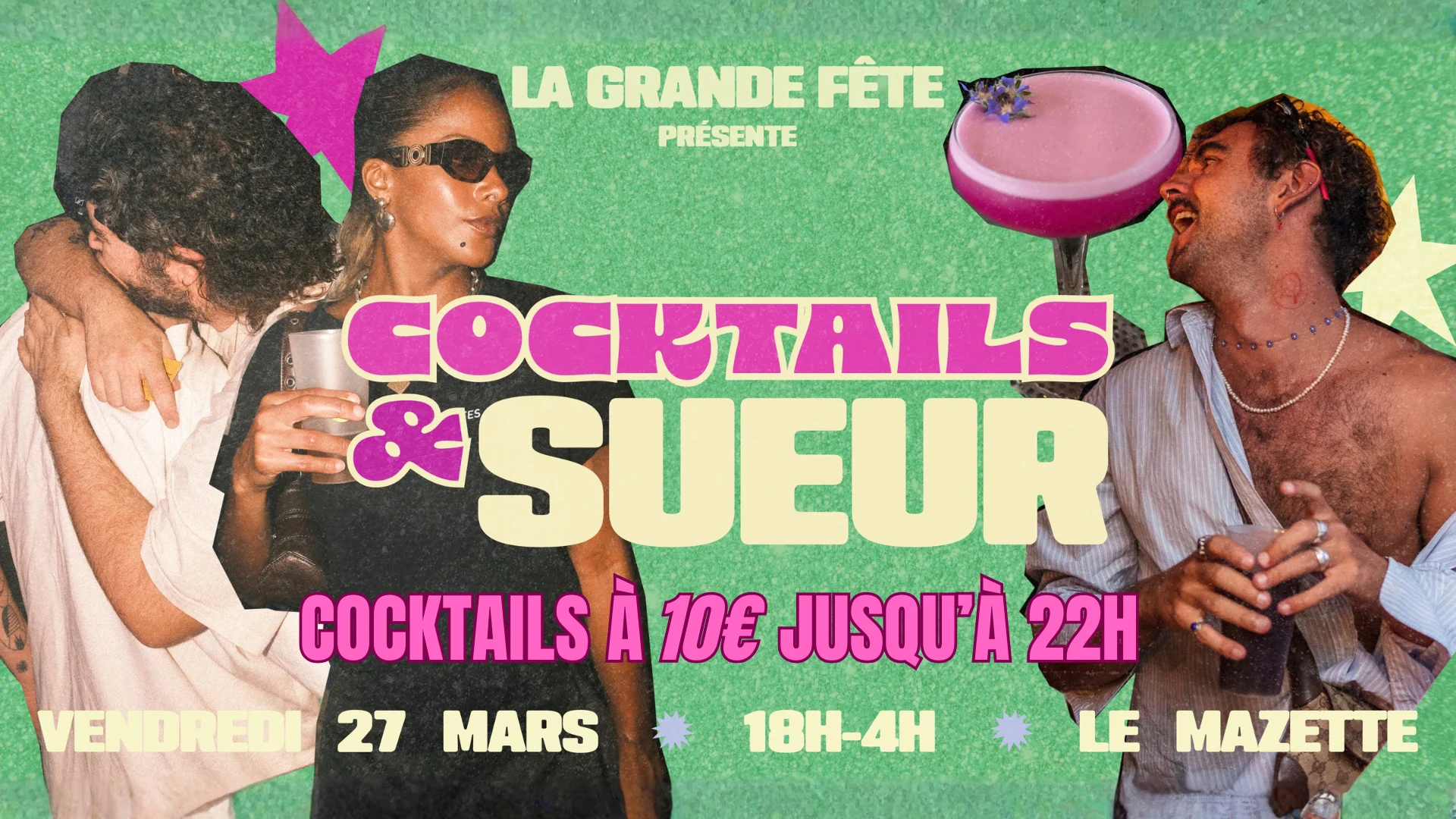 La Grande Fête Présente Cocktails & Sueur Cover