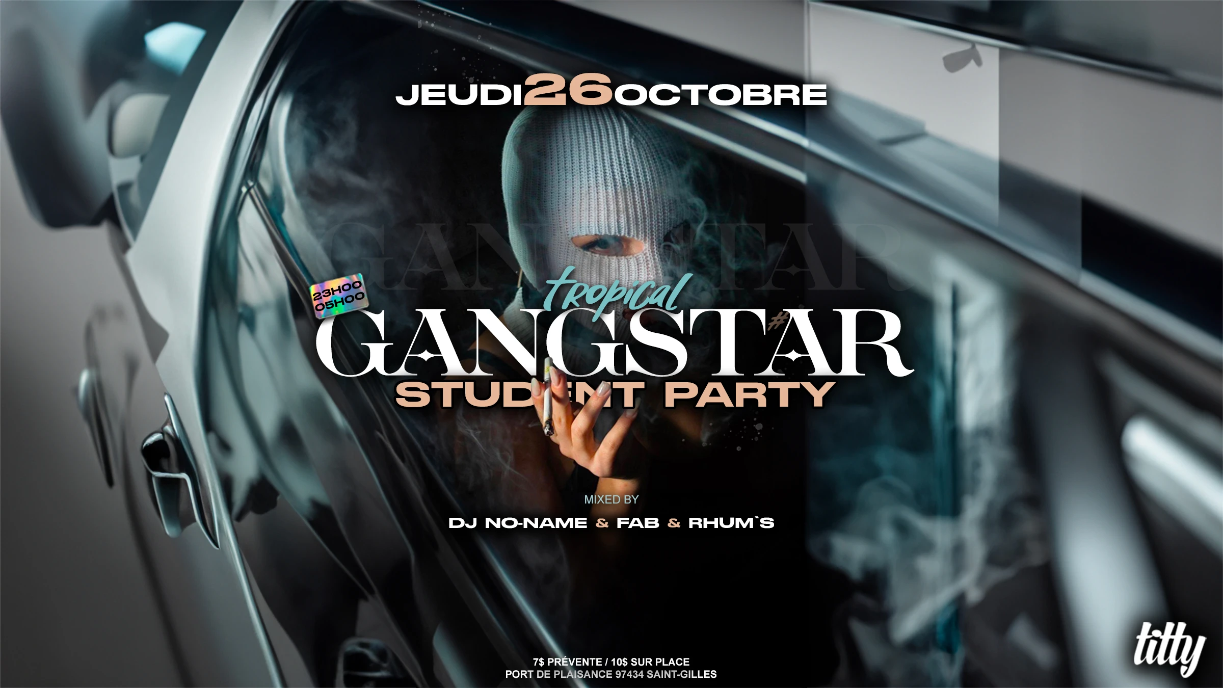 Tropical Gangstar Student Party Cover