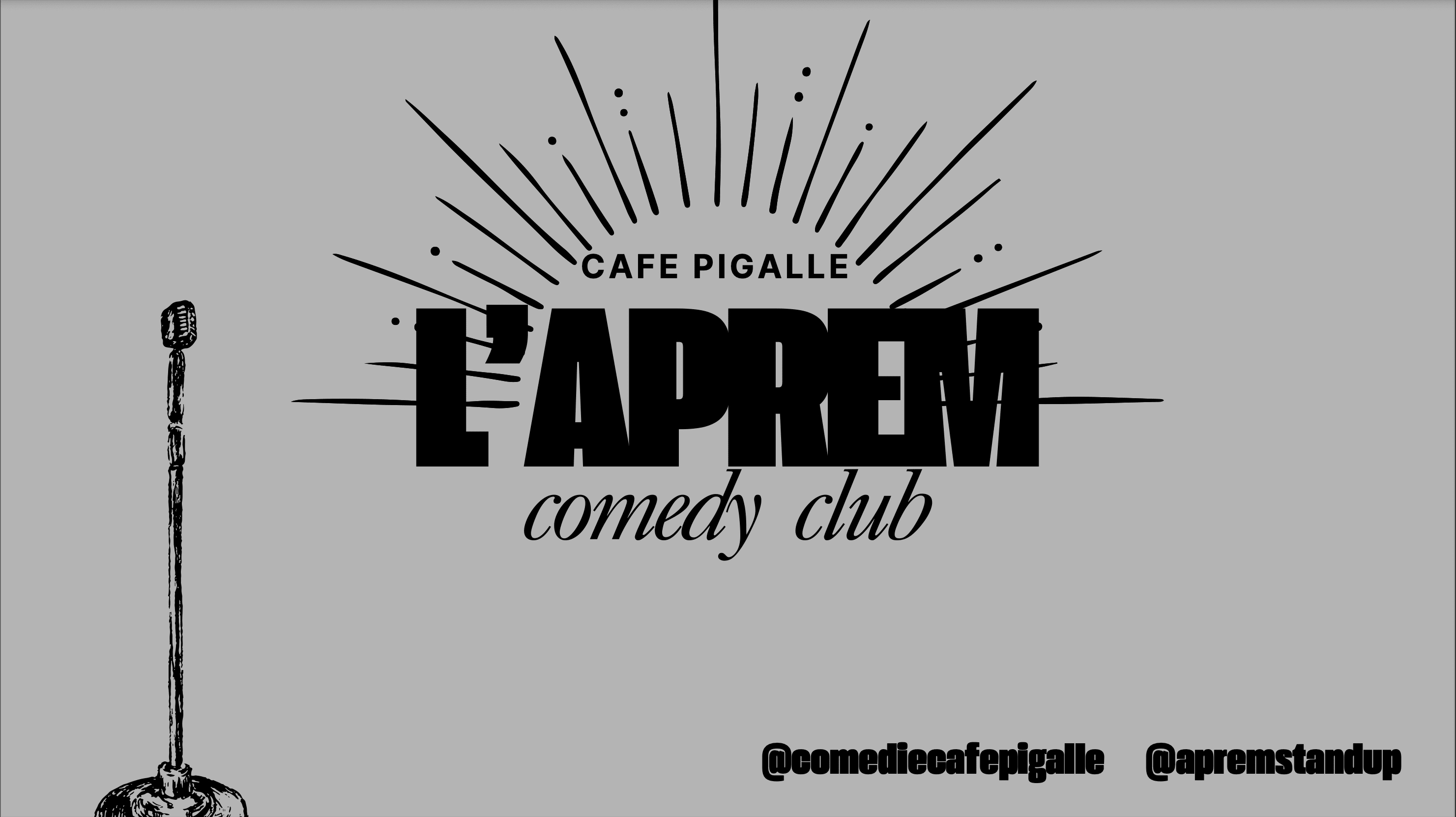 L'aprem Comedy Club Cover