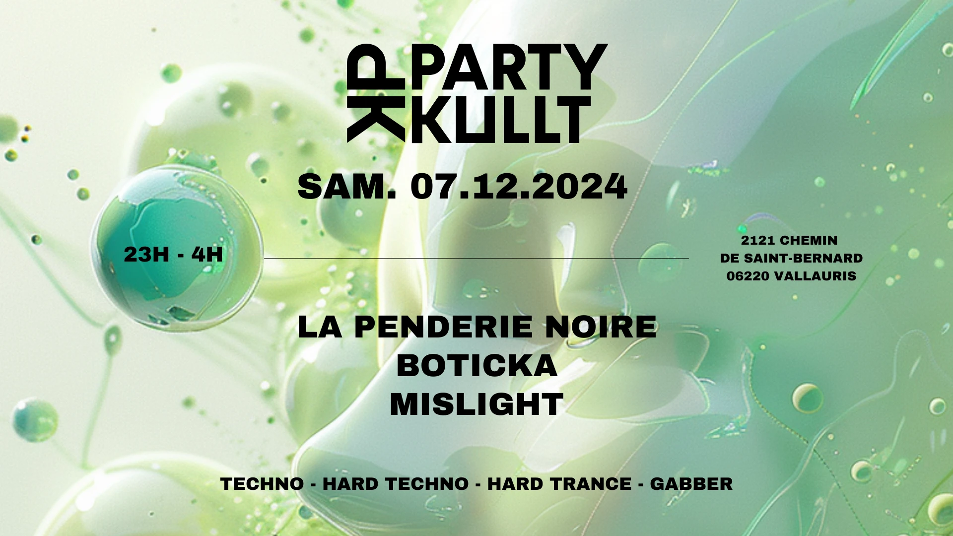 Partykullt Présente Cover