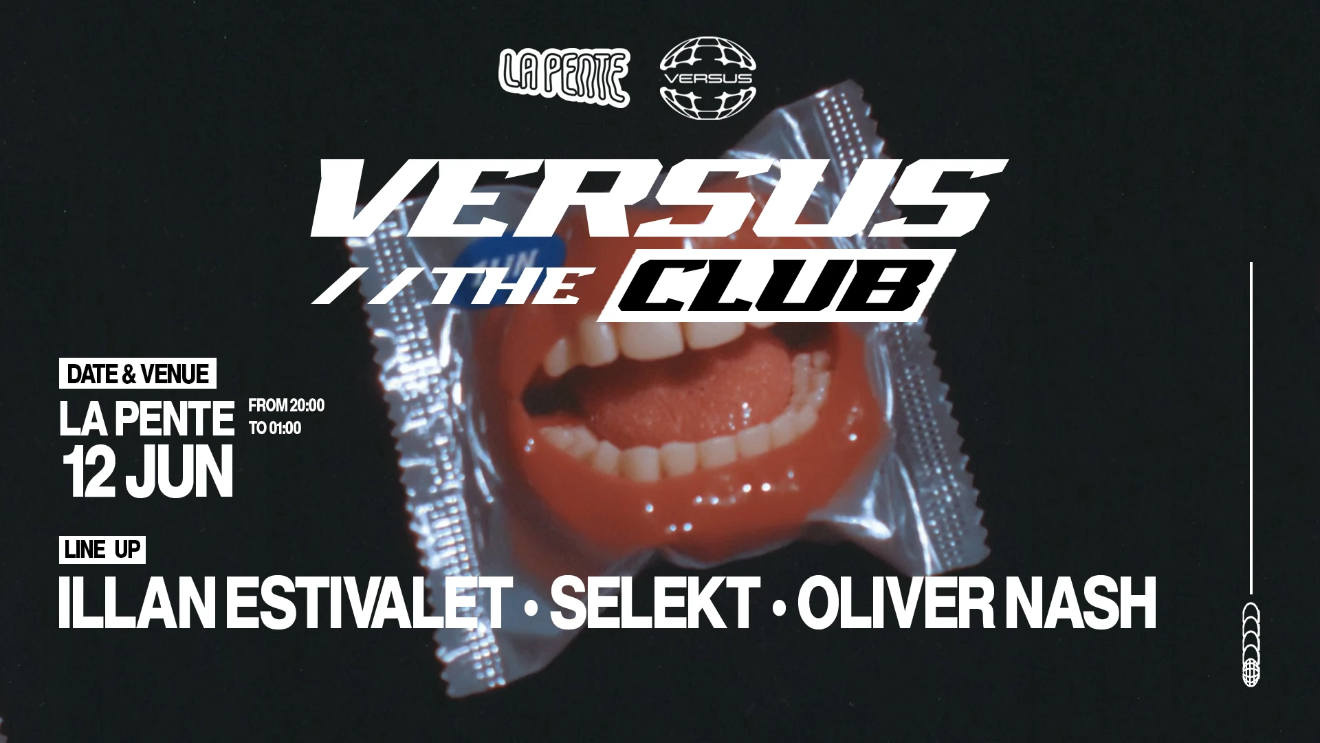 Versus The Club #8 W/ Illan Estivalet, Oliver Nash & Selekt Cover