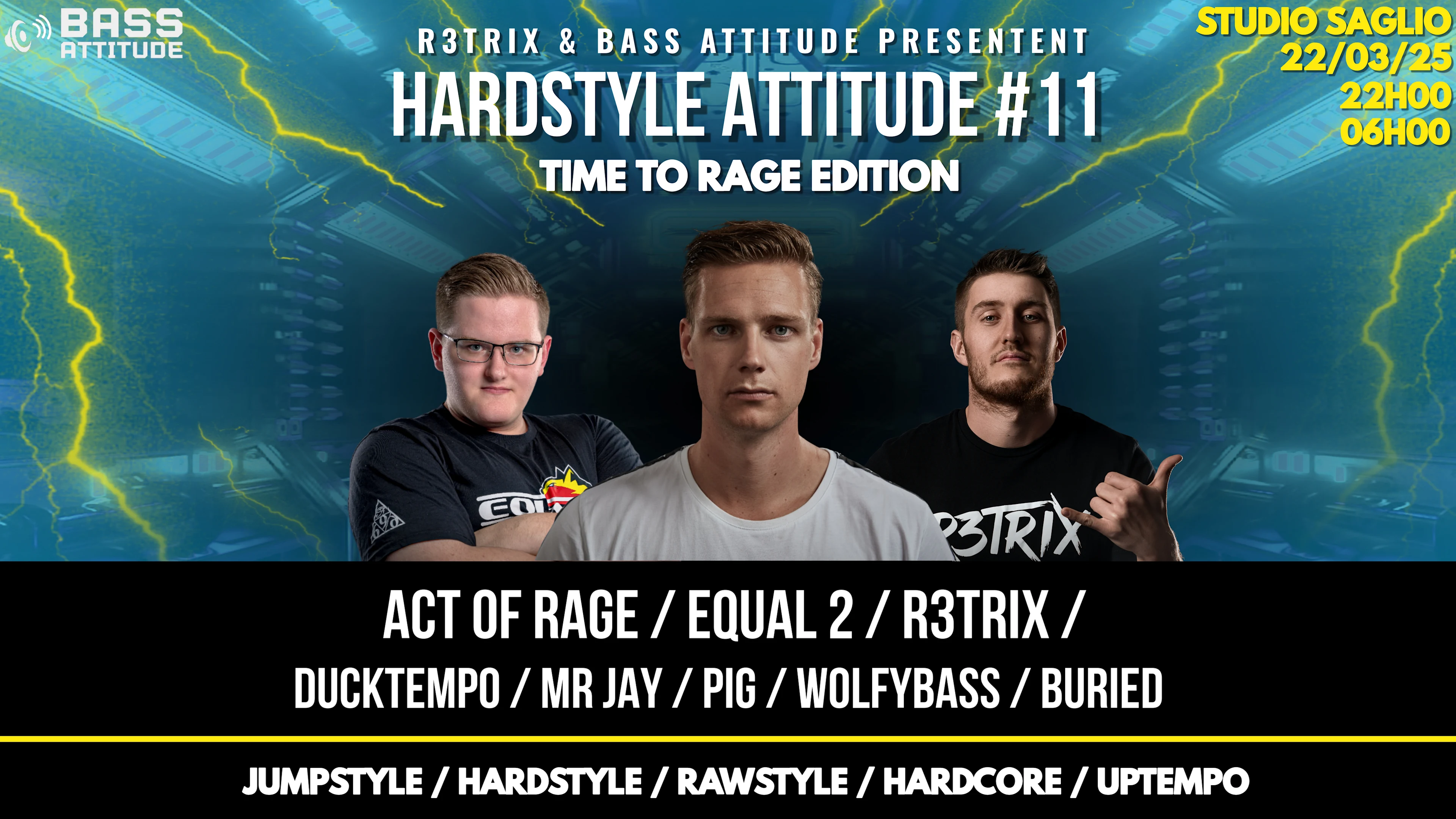 Hardstyle Attitude #11 Time To Rage Edition Cover