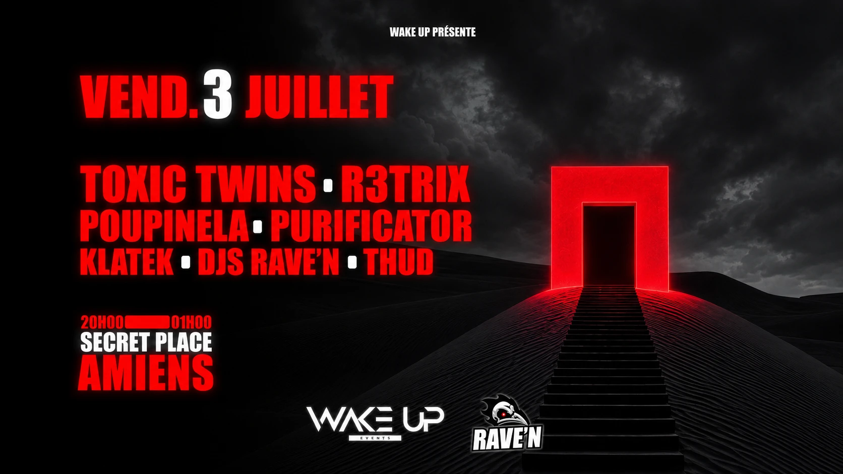 Wake Up W/ R3trix, Toxic Twins, Poupinela En More Cover