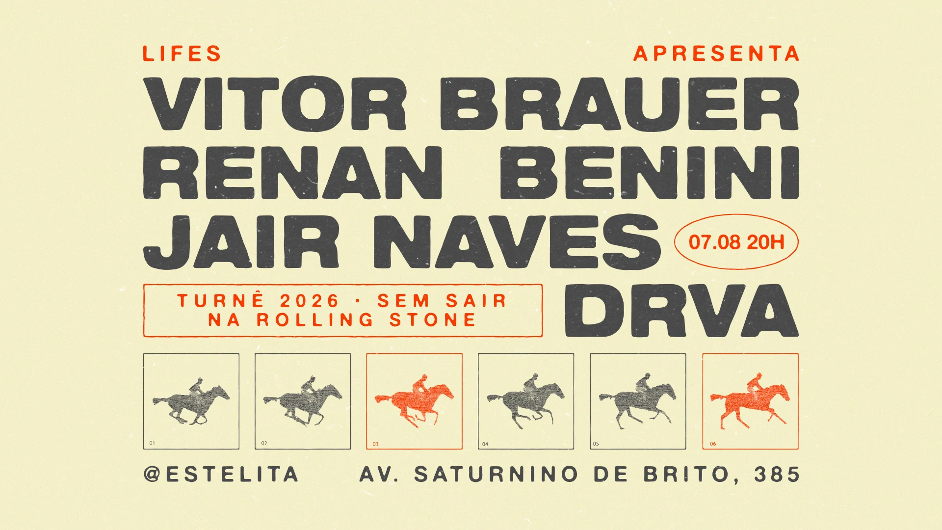Jair Naves, Renan Benini E Vitor Brauer Em Recife Cover