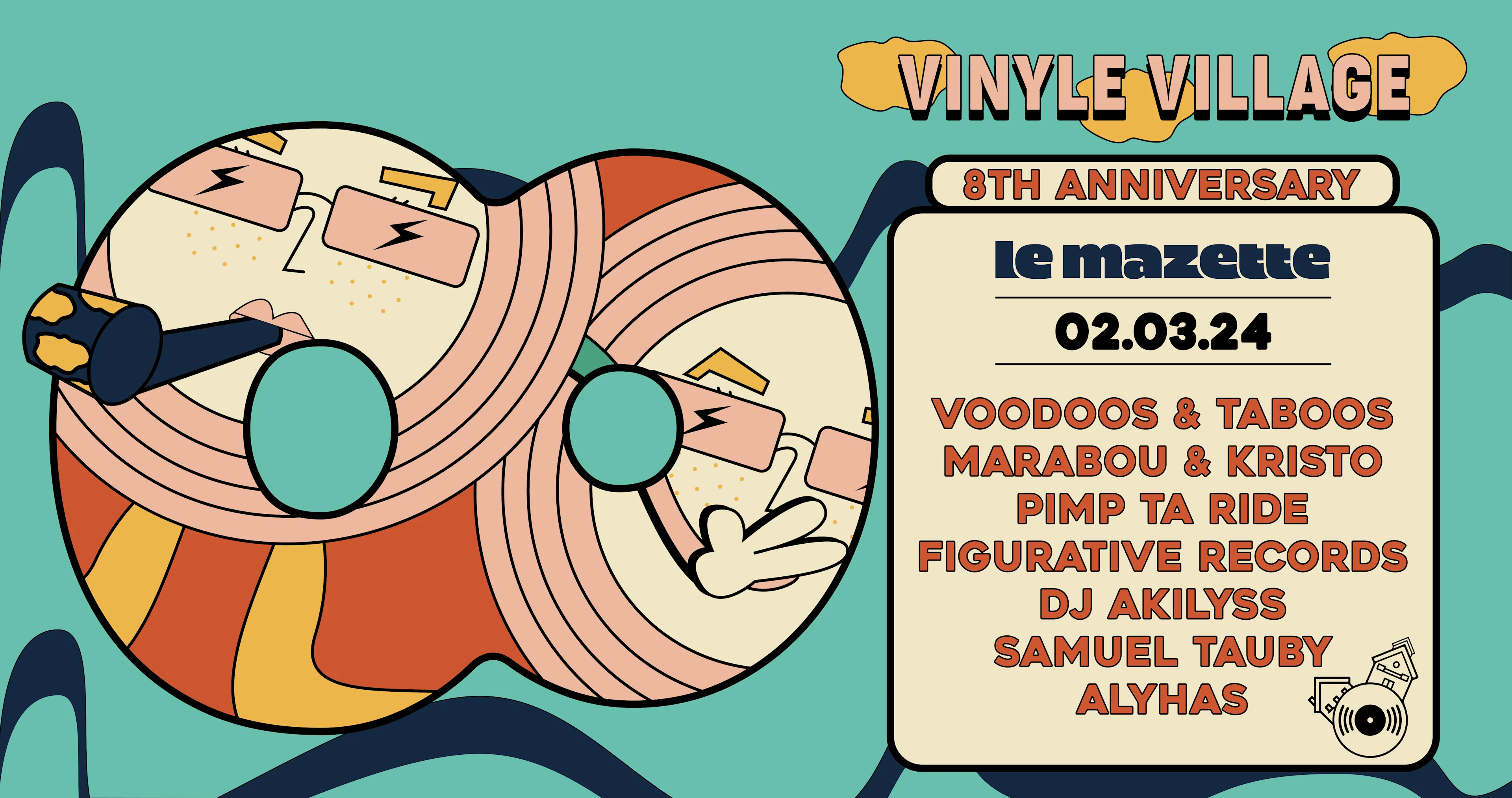 Vinyle Village • 8th Anniversary : Voodoos & Taboos & More Cover