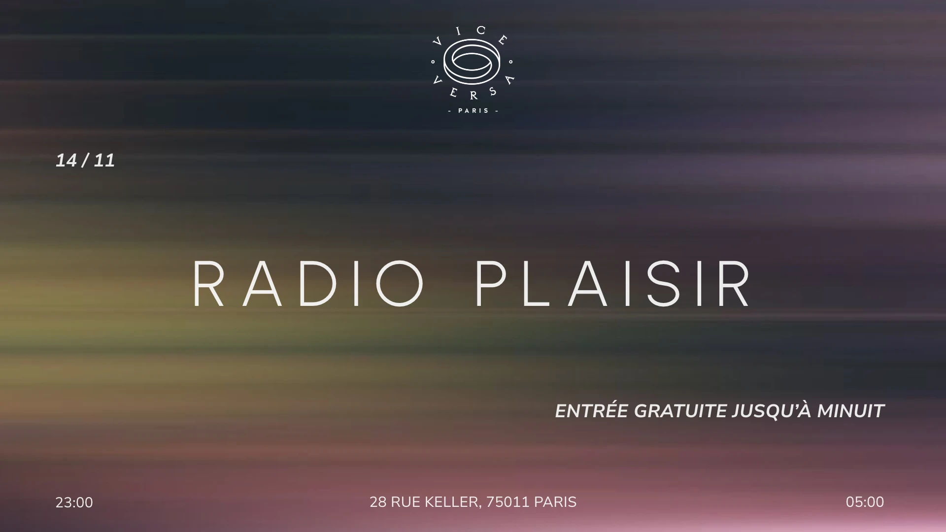 Radio Plaisir Cover