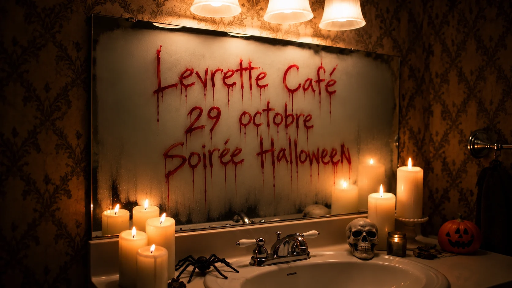 Halloween Etudiant Au Levrette Café Cover