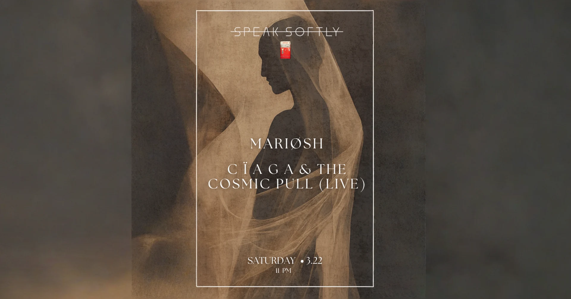 Speak-Softly | Mariøsh | C Ï A G A & The Cosmic Pull (Live) Cover