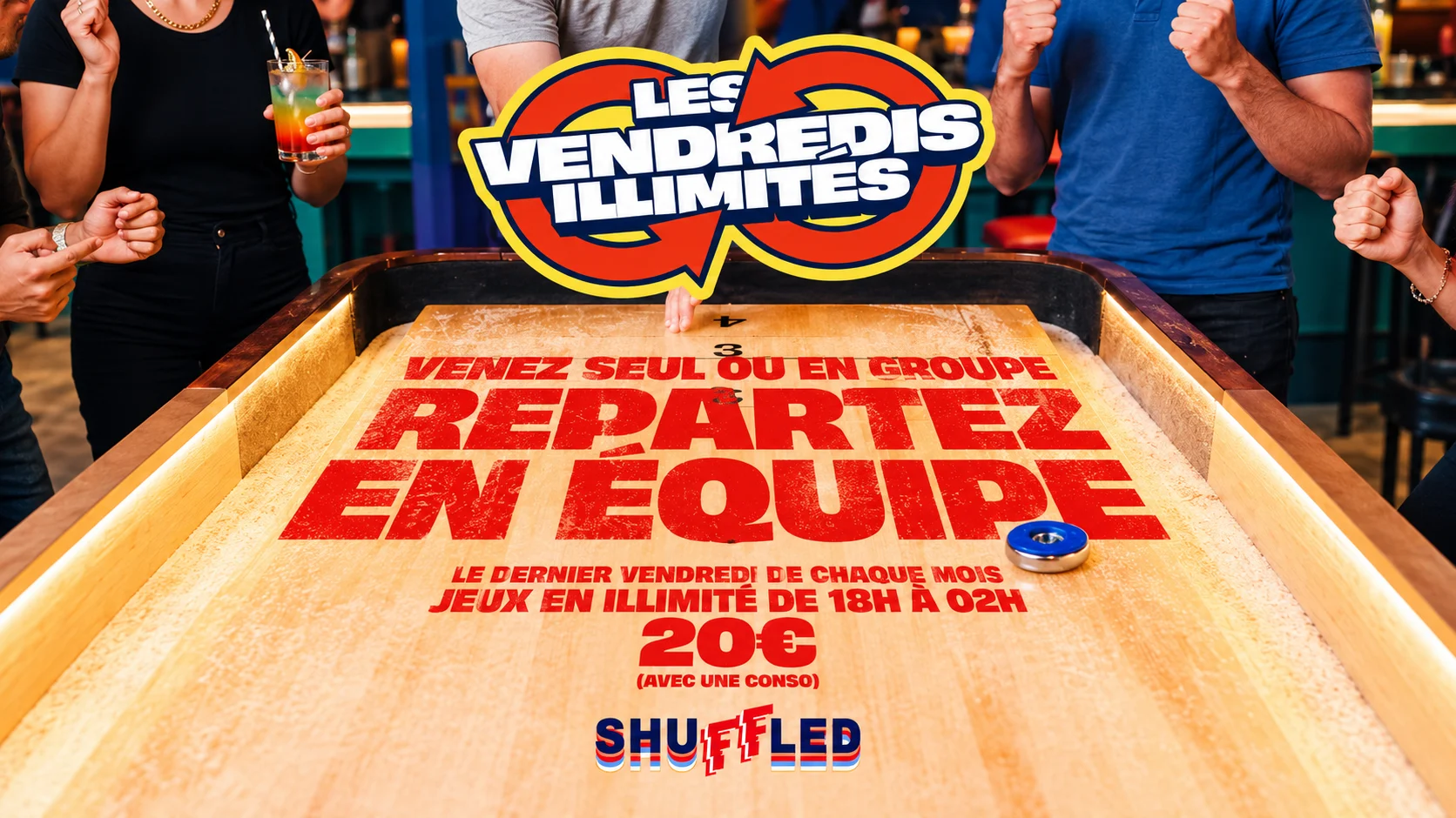 Vendredis Illimités + Dj Set - 30 Octobre Cover