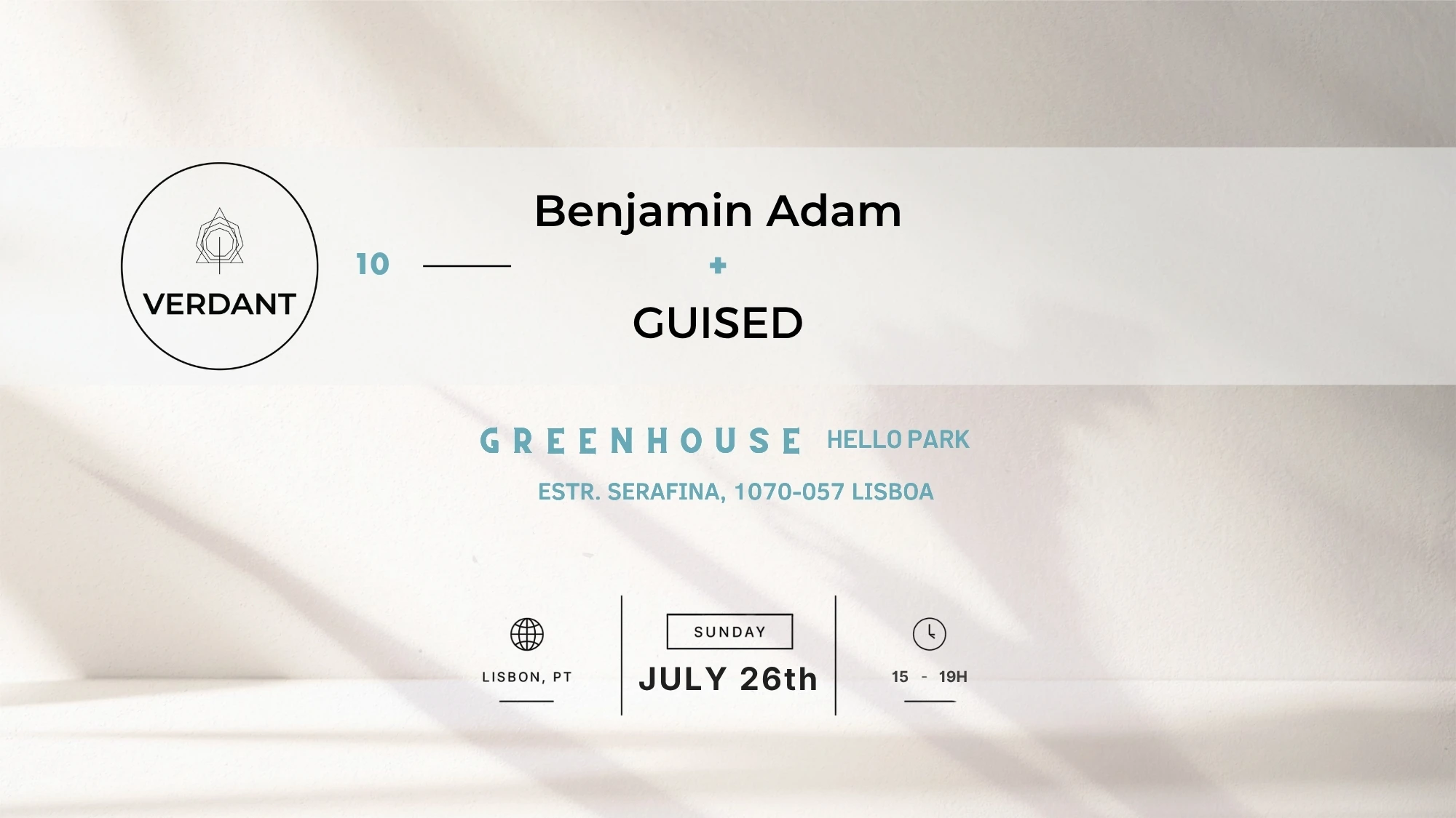 Verdant 10 - Benjamin Adam + Guised (Modmotif) Cover