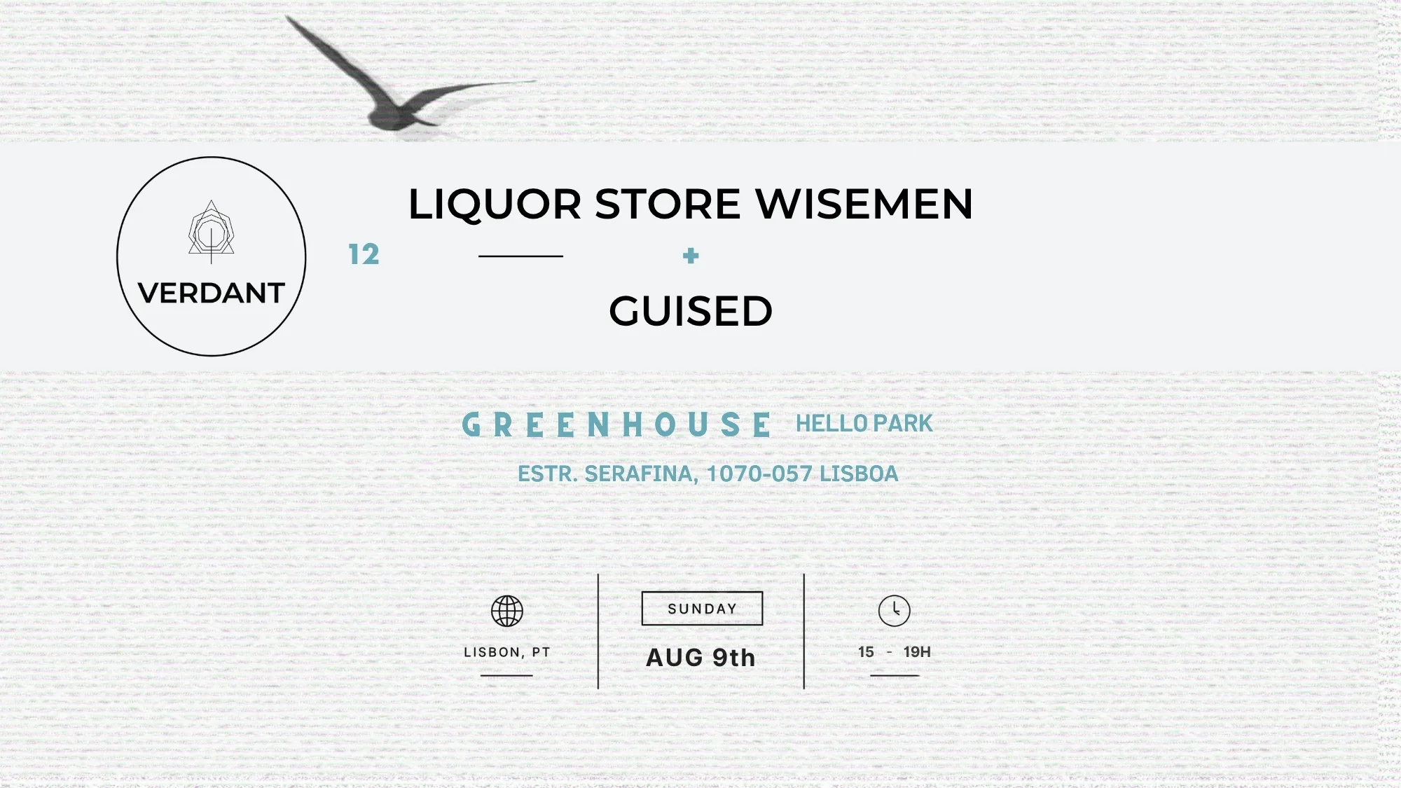 Verdant 12 - Liquor Store Wisemen + Guised Cover