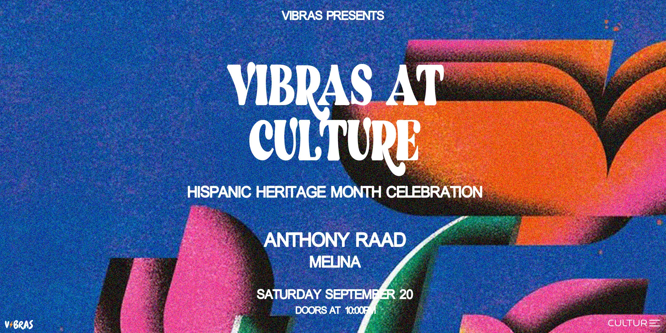 Vibras Presents: Hispanic Heritage Month Celebration Cover