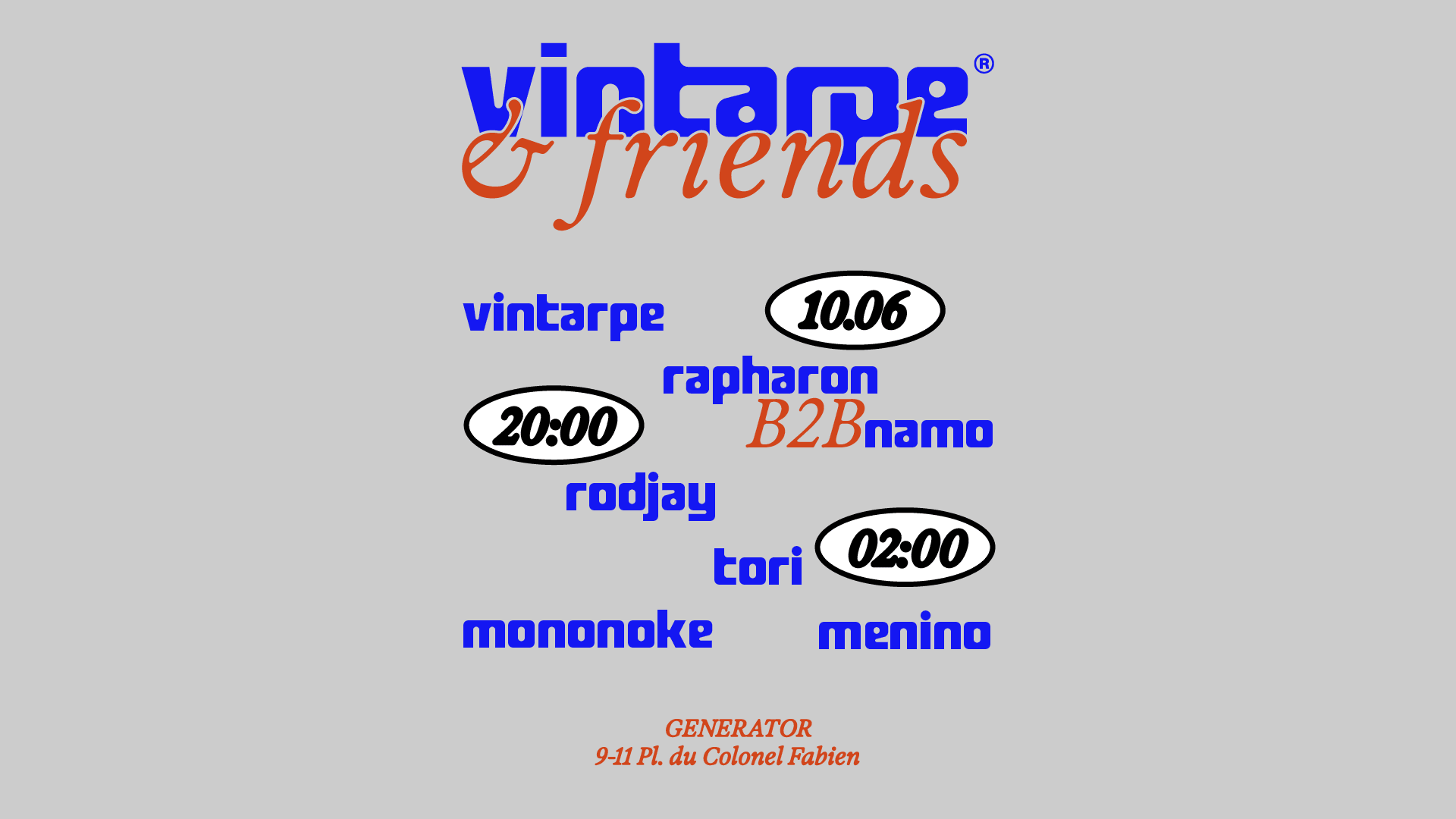Vintarpe & Friends Cover