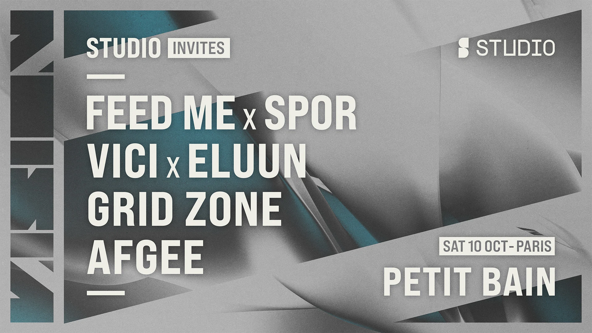Studio Invites Vision: Feed Me X Spor, Vici X Eluun, & More Cover