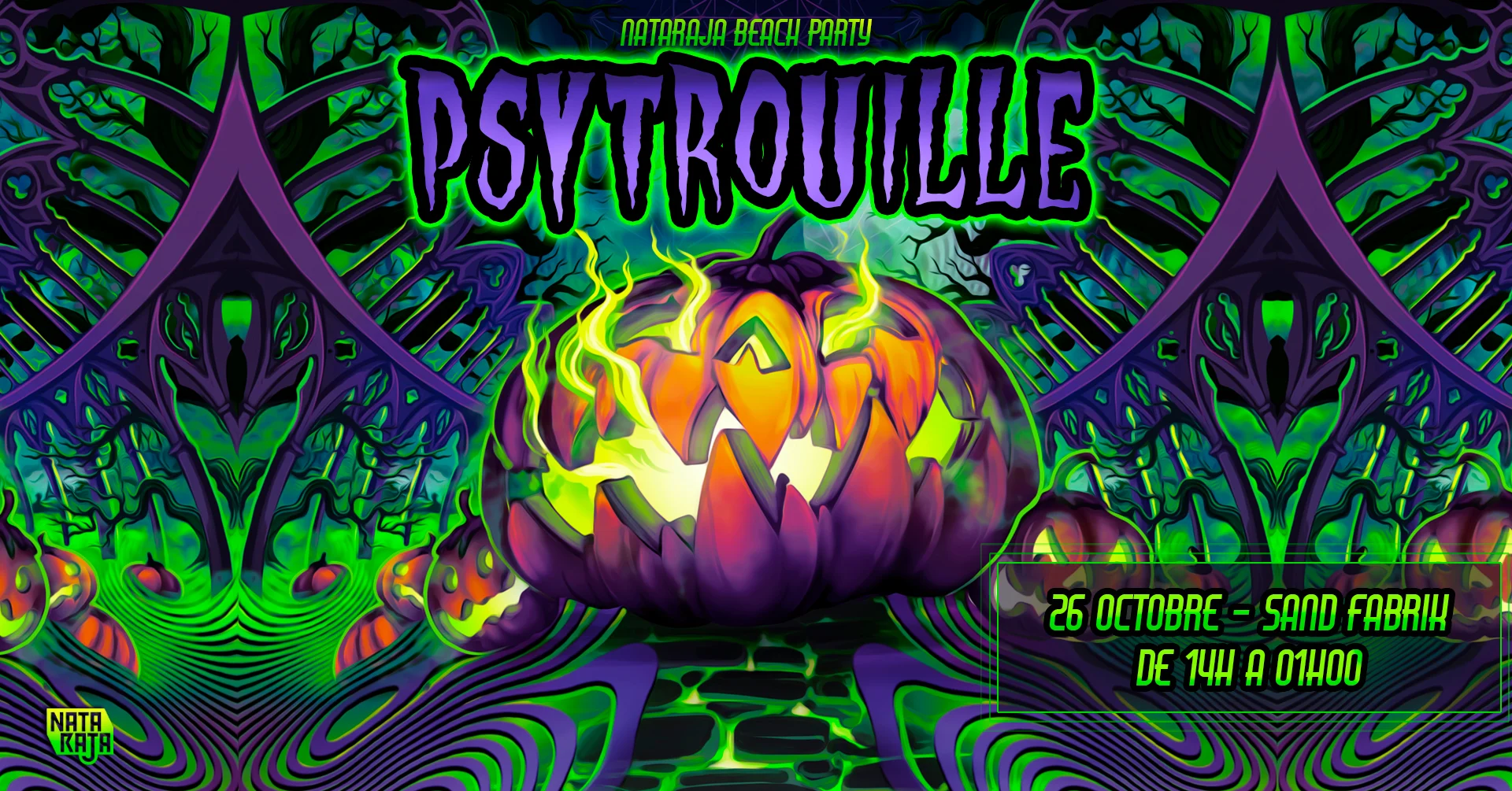 Psytrouille | Nataraja Beach Party Cover