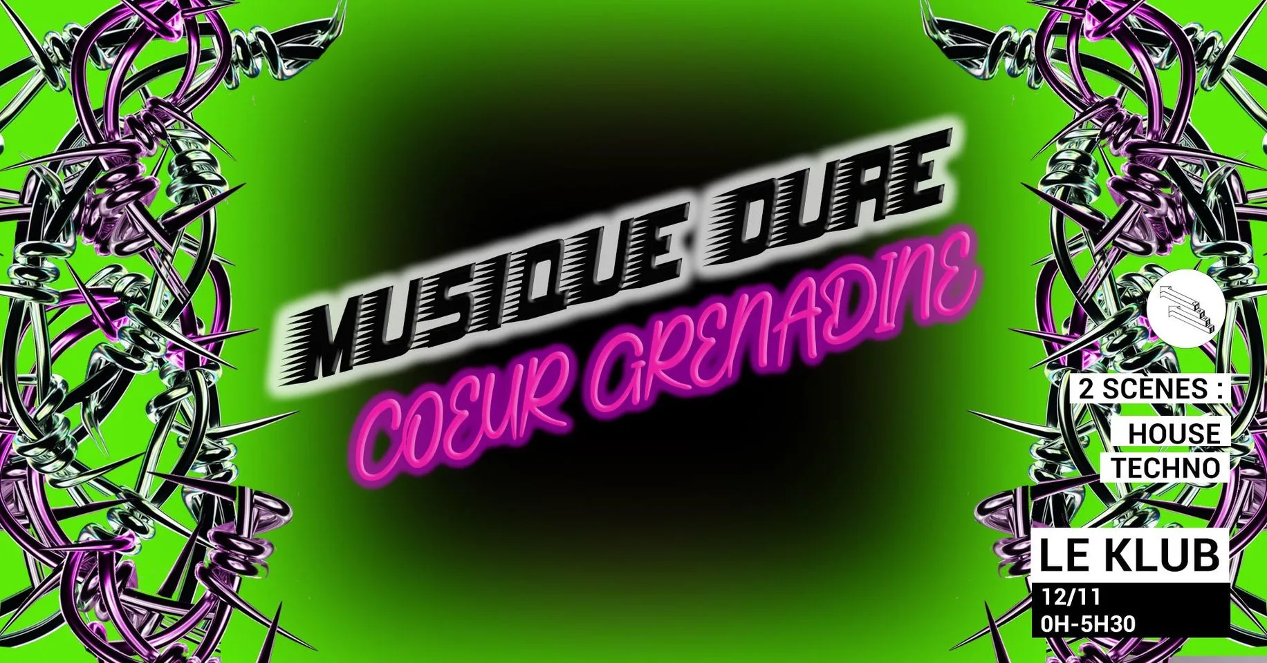 Musique Dure Cœur Grenadine #3 Cover