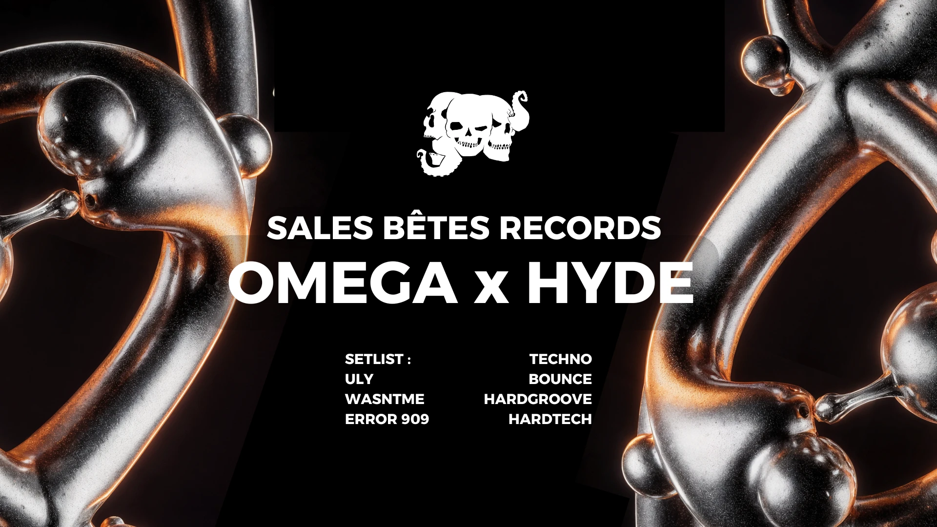 Sales Bêtes Records - Omega X Hyde Cover