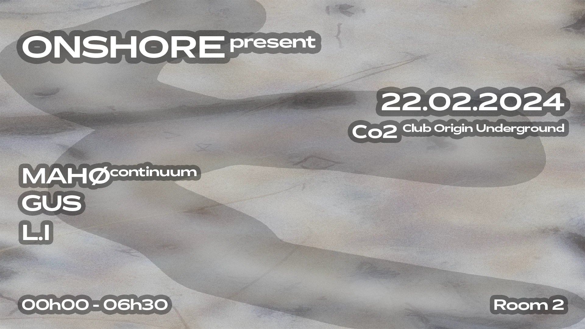 Onshore Present Mahø W/ Gus; L.I At Co2 Cover