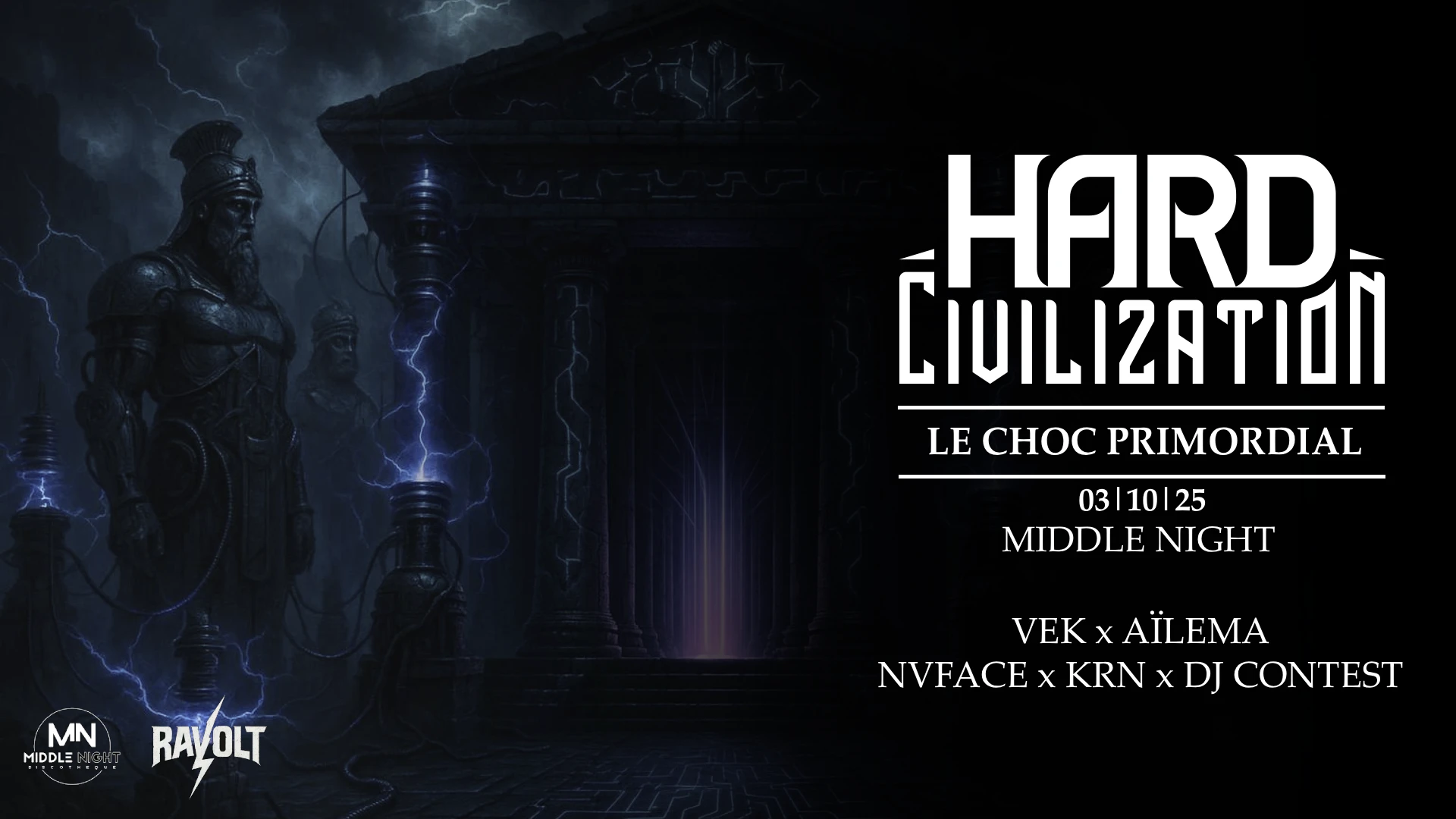 Hard Civilization - Le Choc Primordial Cover