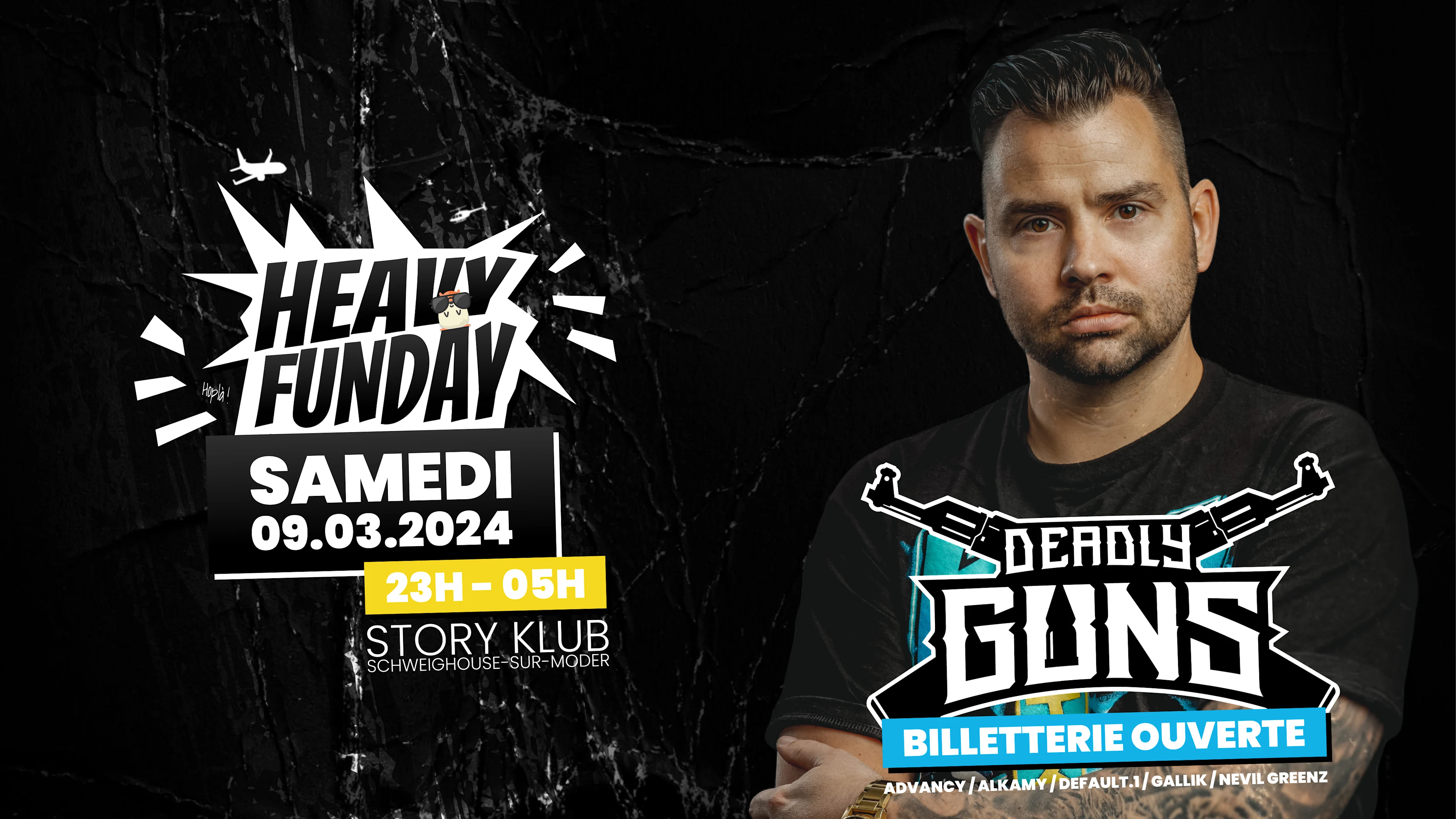 Heavy Funday : Deadly Guns Cover