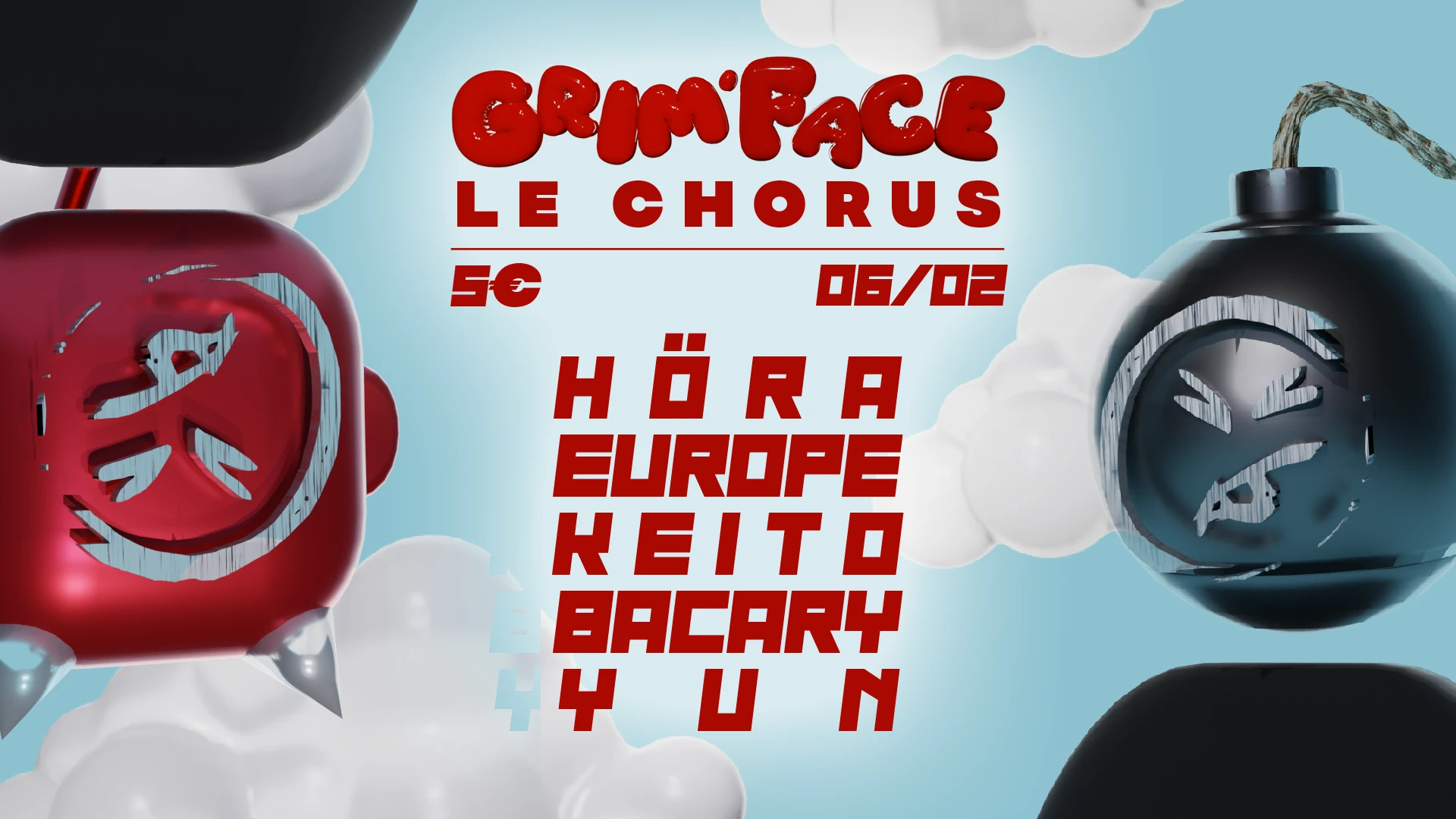 Grim'face Cover