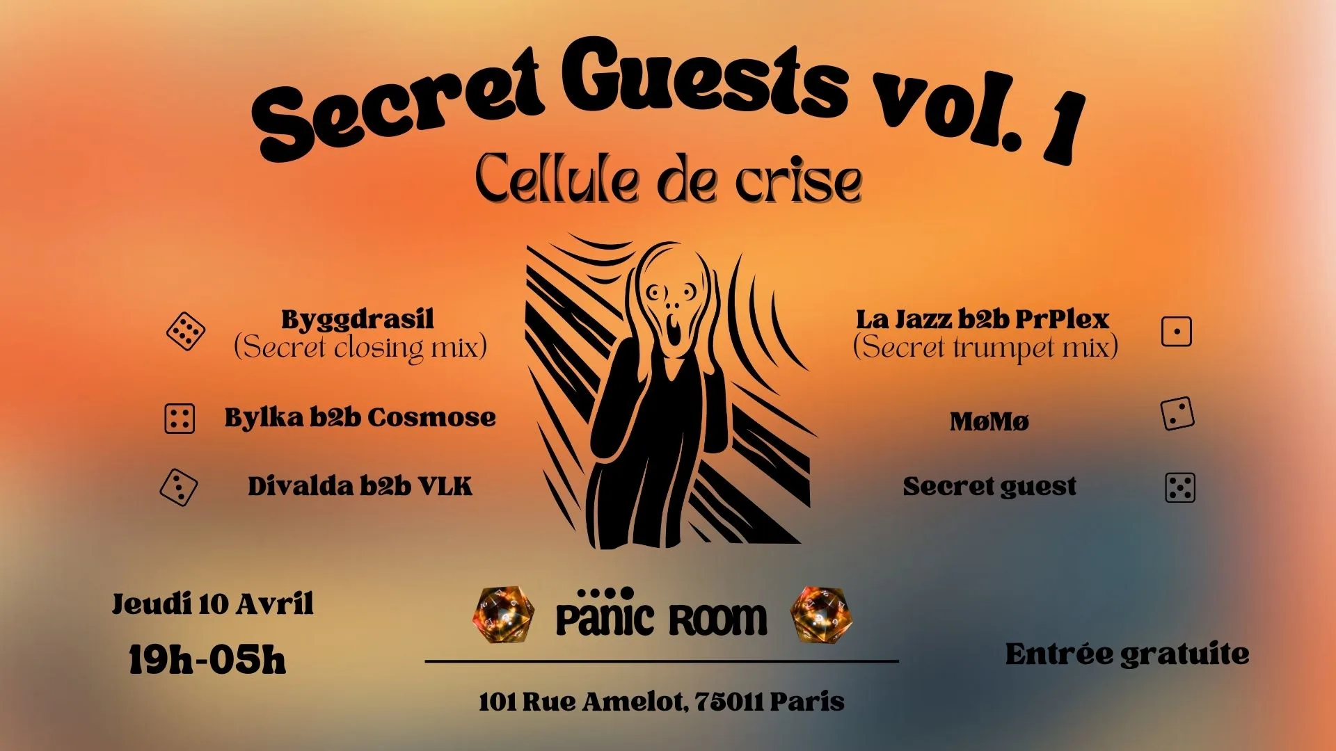 Secret Guests Vol.1 : Cellule De Crise Cover