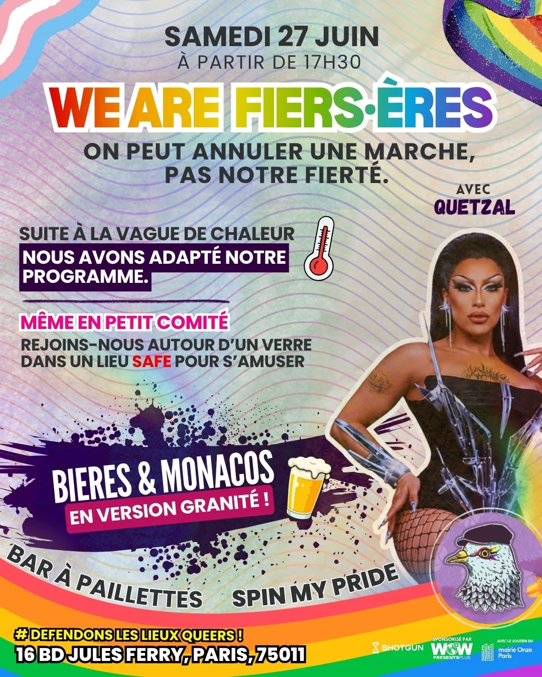 Drag Invasion " Spin My Pride " Edition Cover