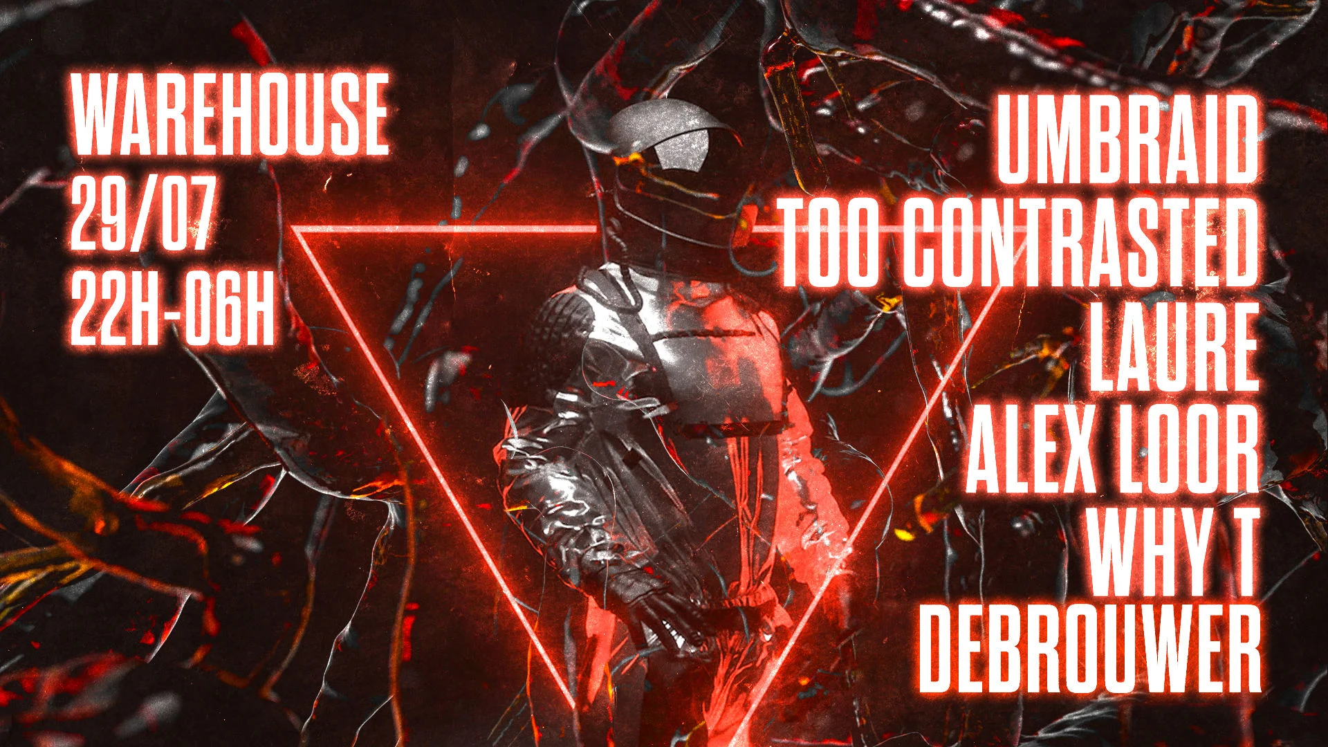 Warehouse W/Umbraid Laure Too Contrasted Alex Loor Why T Cover