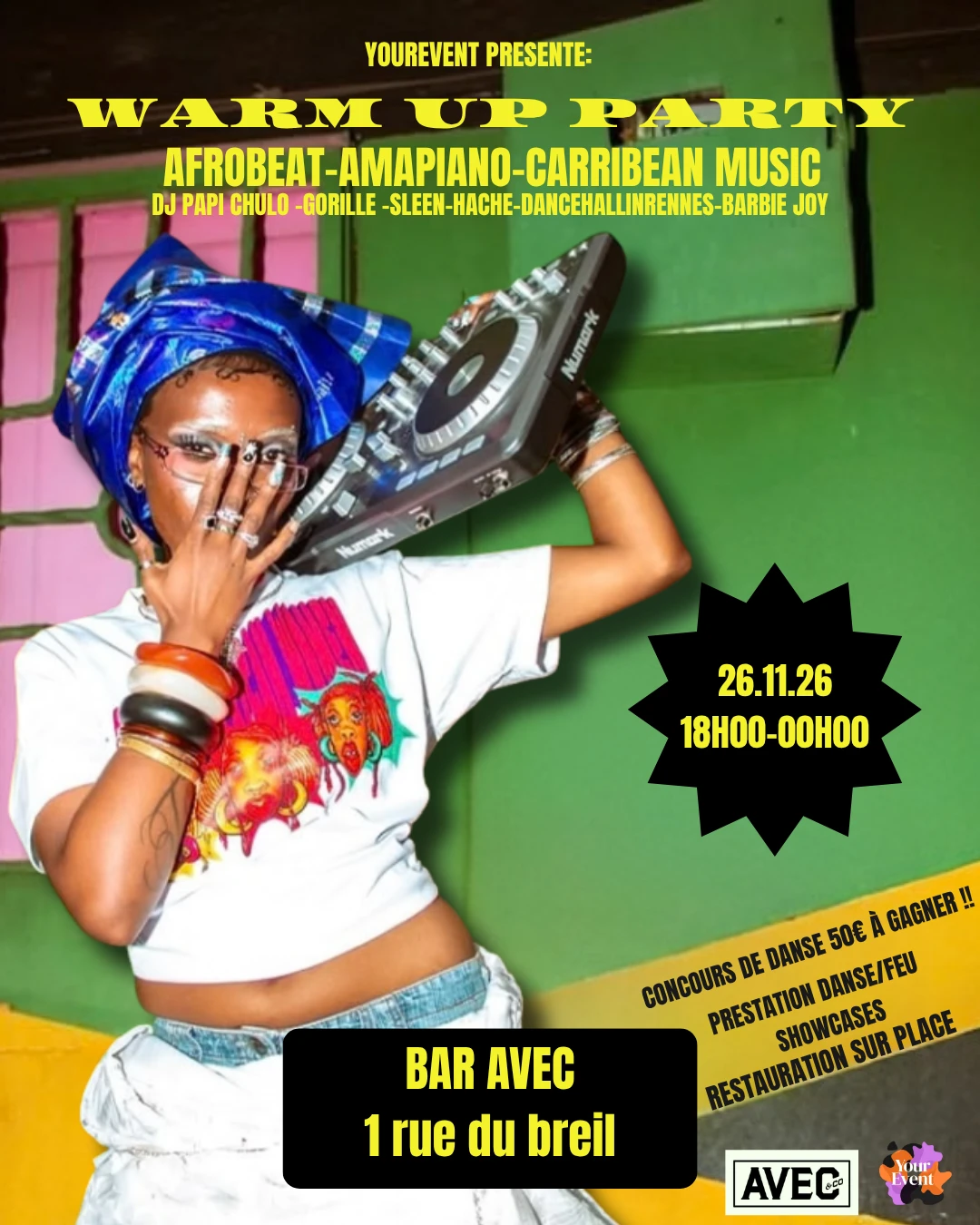 Warm Up Party #2 Cover