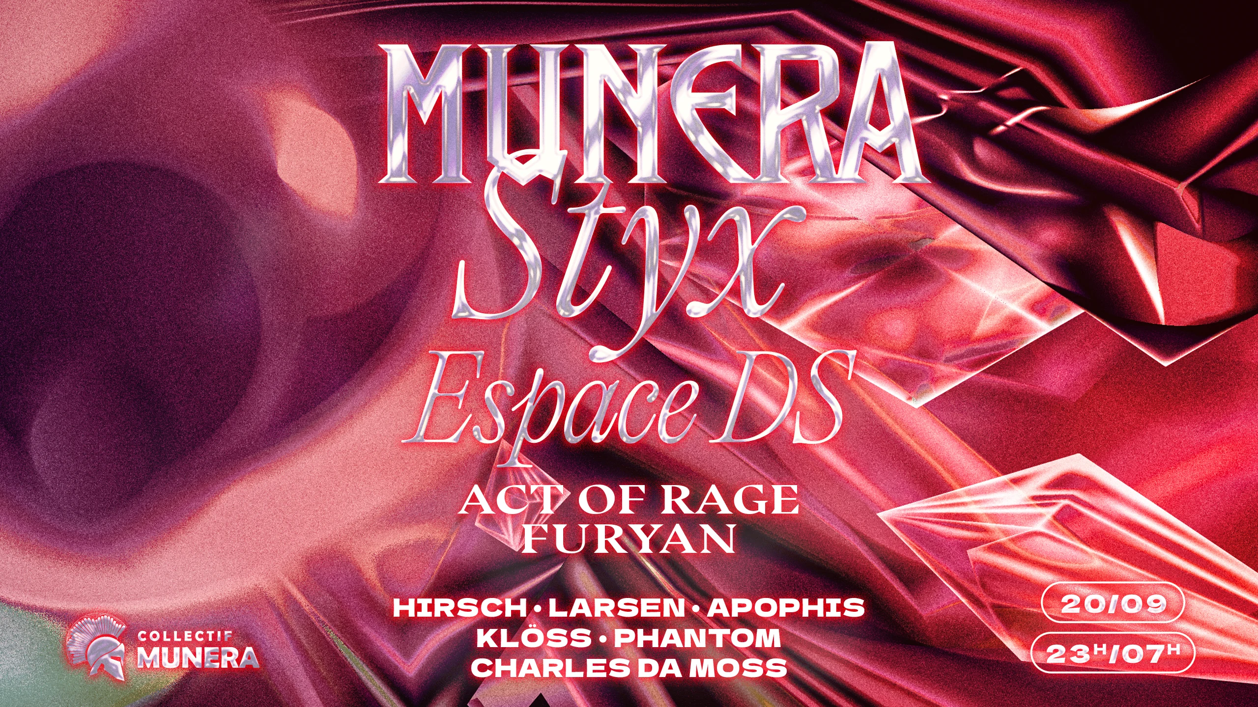 Espace Ds Munera - Act Of Rage, Furyan, Charles Da Moss, ... Cover