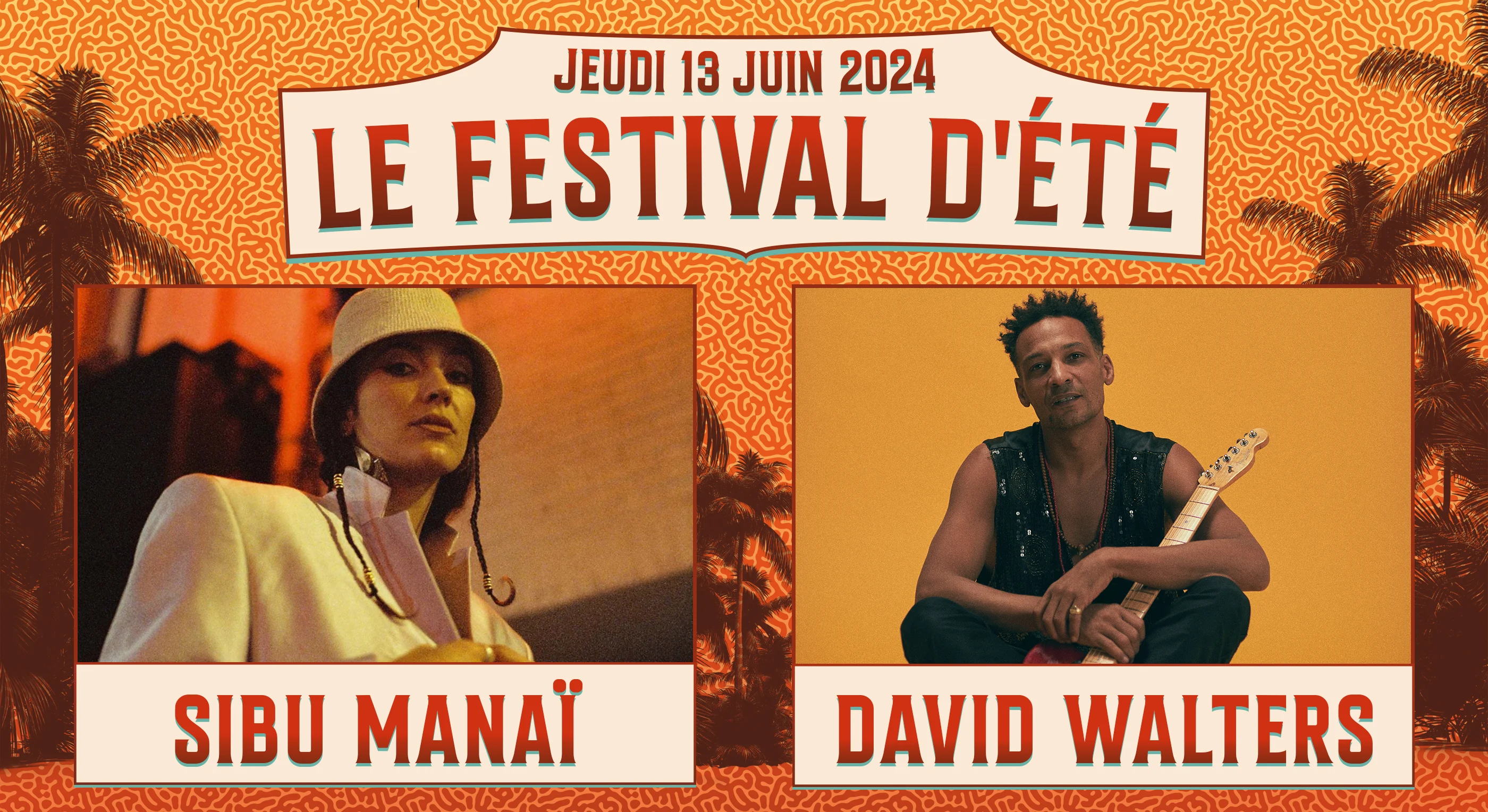 Festival D’Été : Sibu Manaï / David Walters Cover