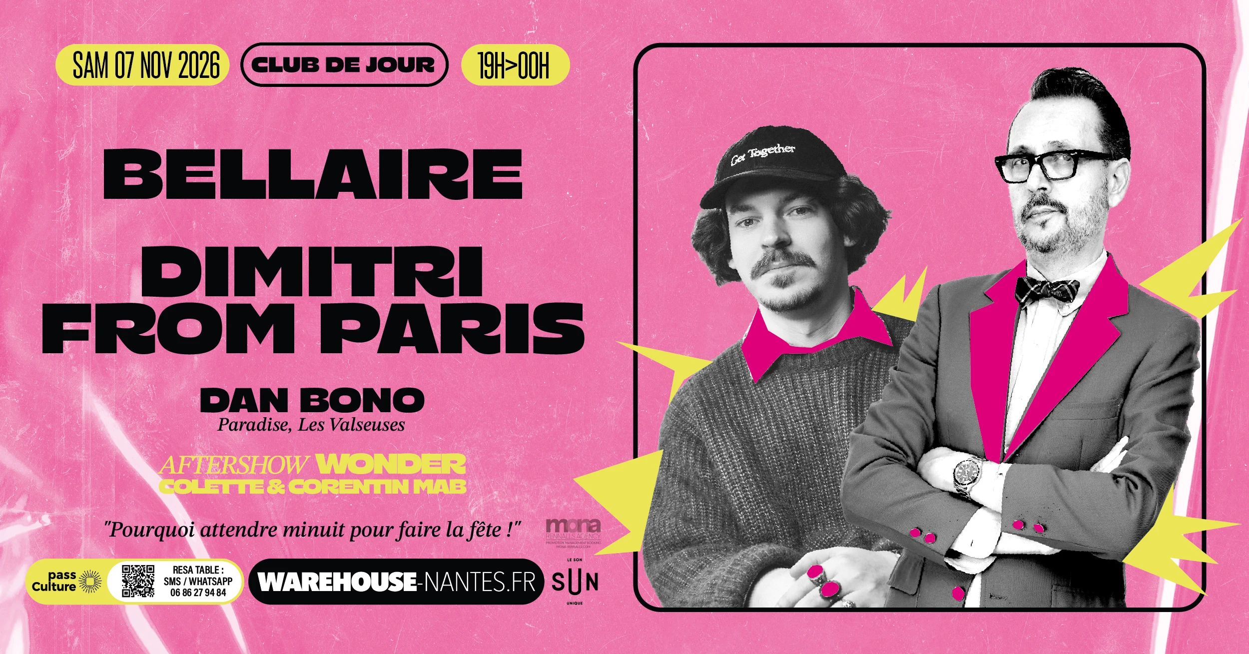 Club De Jour Invite Bellaire & Dimitri From Paris Cover